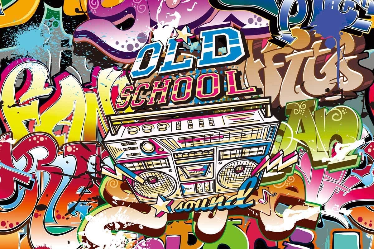 Old School Hip Hop Background