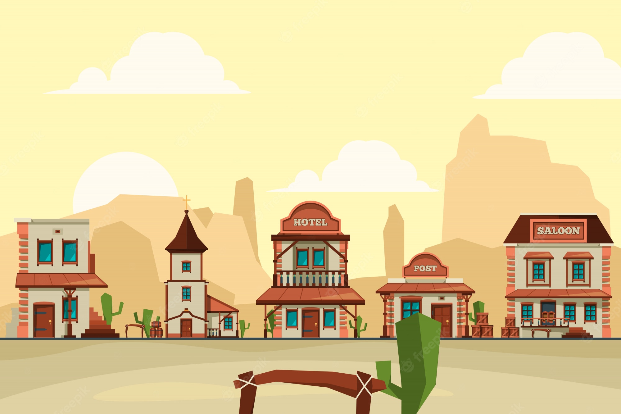 Old West Backgrounds