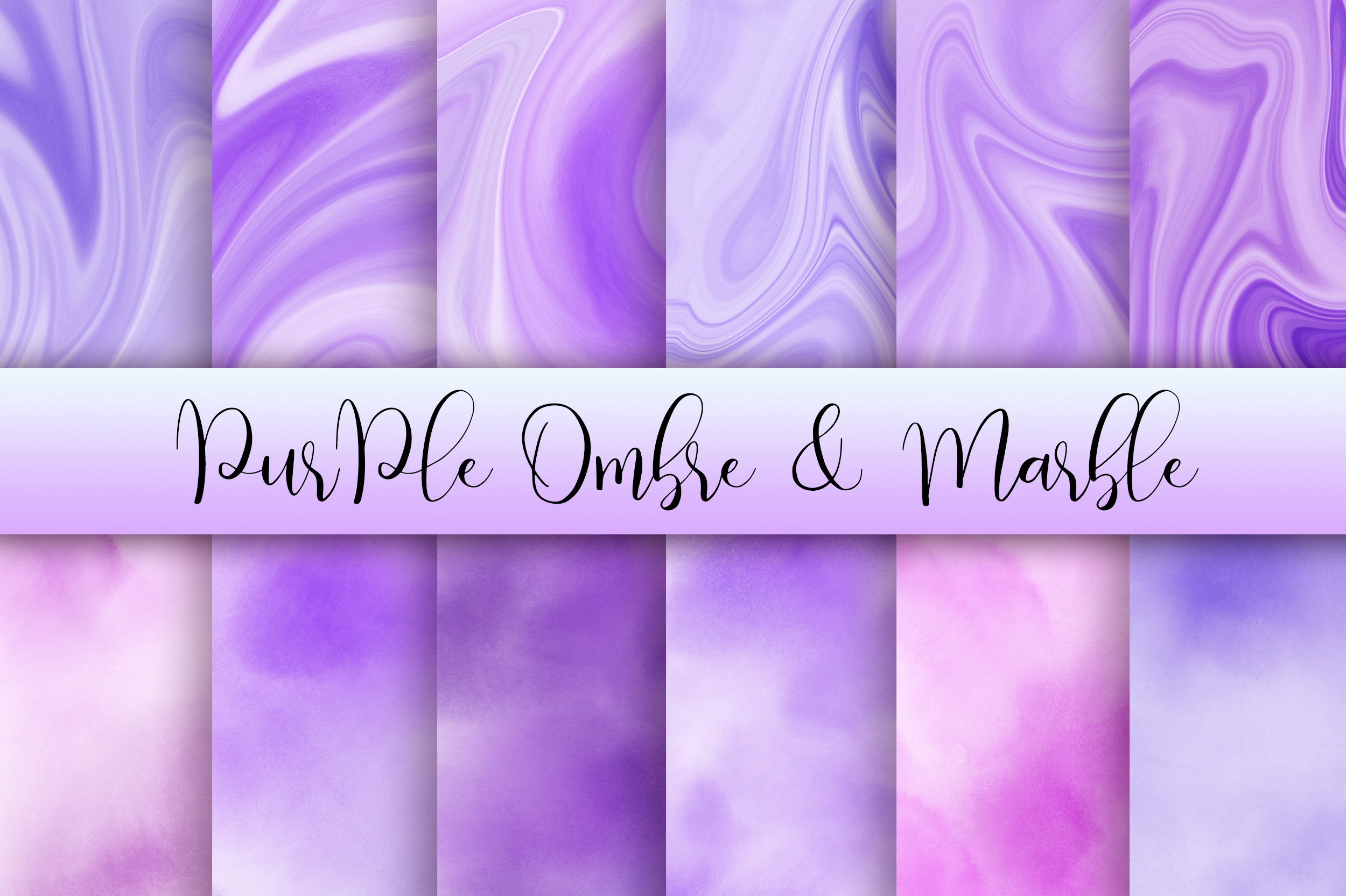 Ombre Purple Background