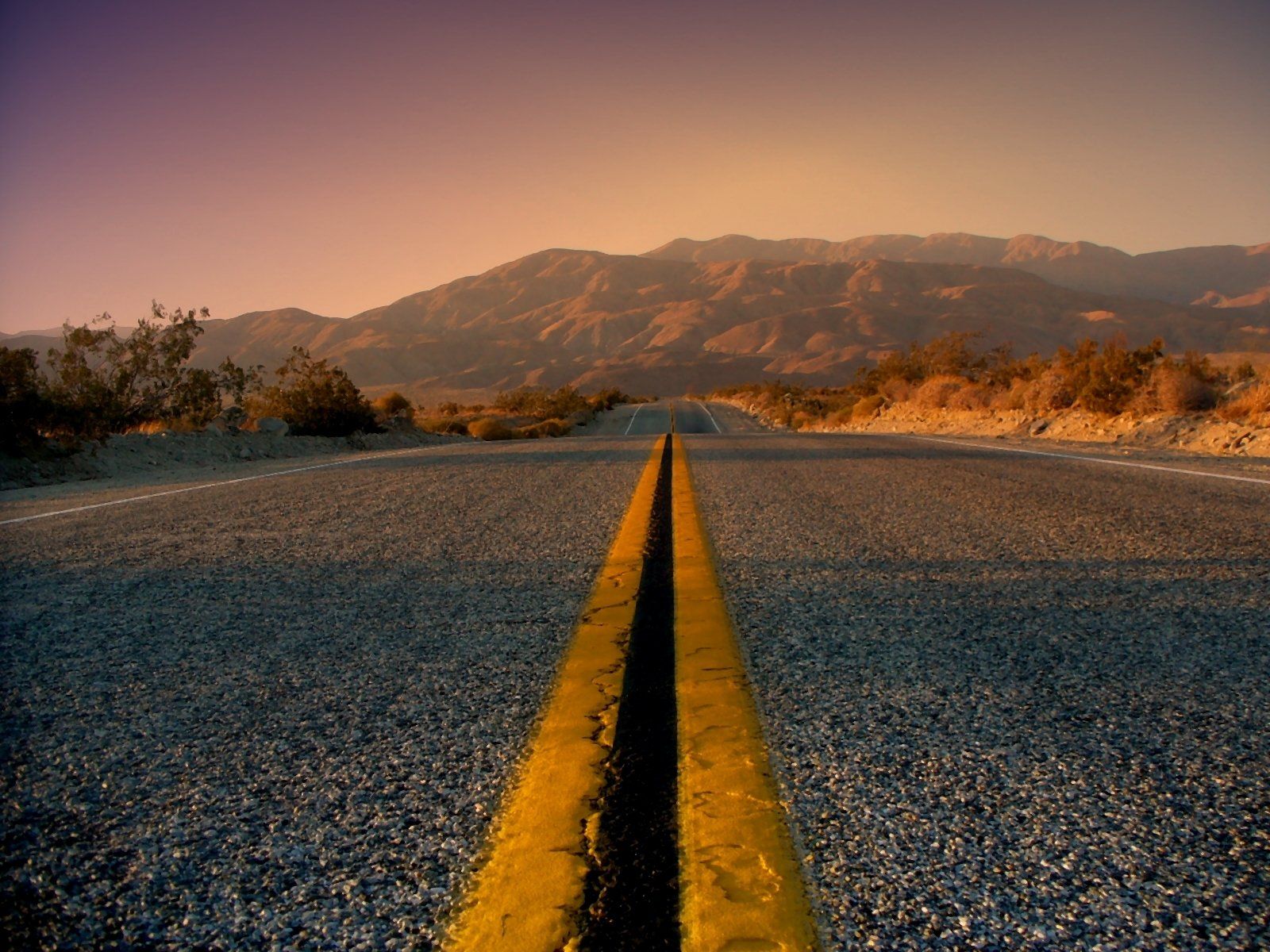 Open Road Background