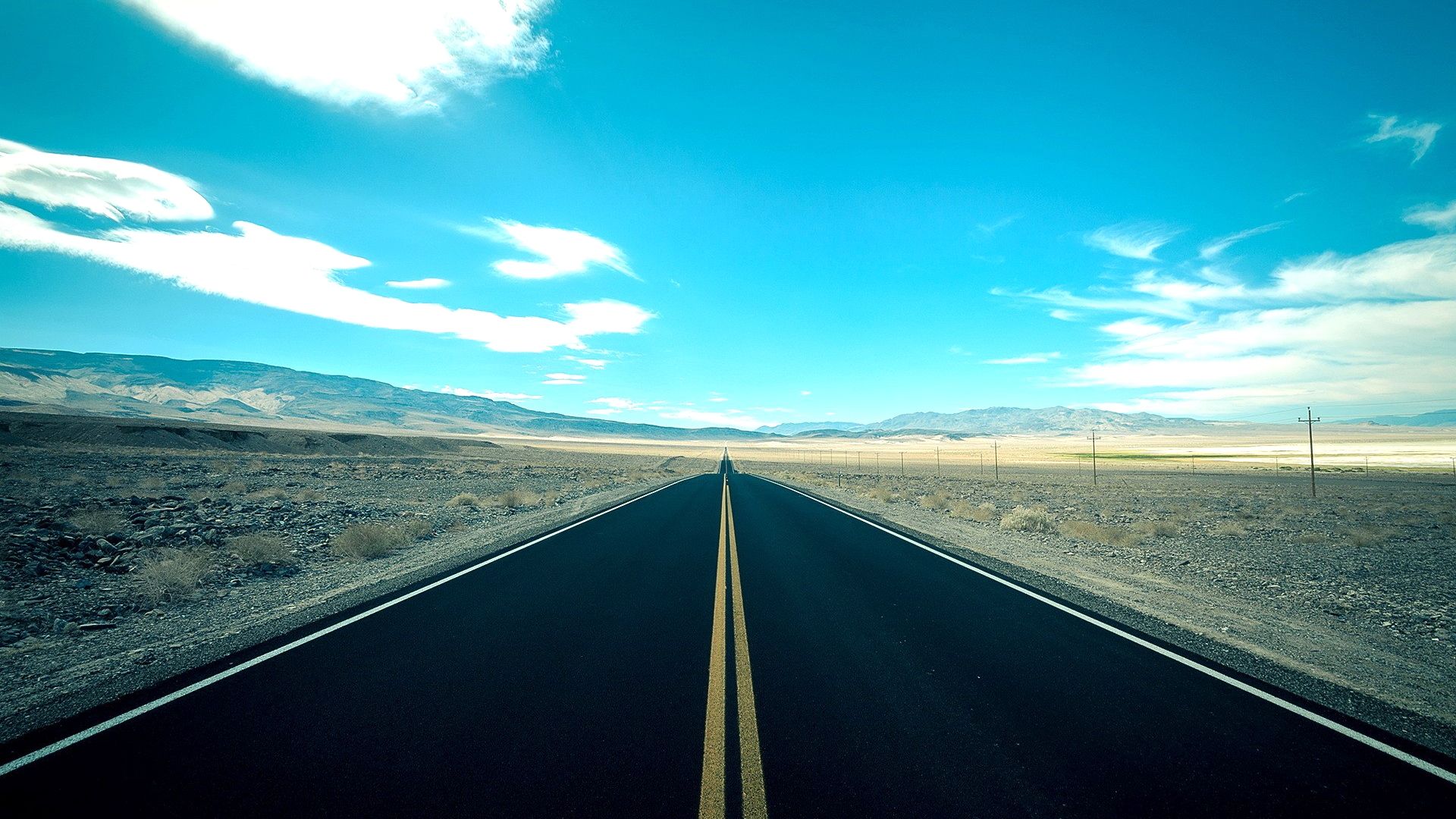 Open Road Background