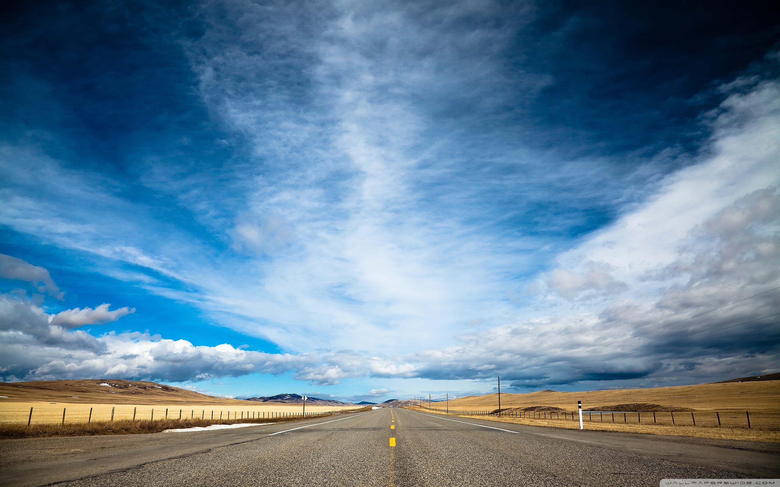 Open Road Background