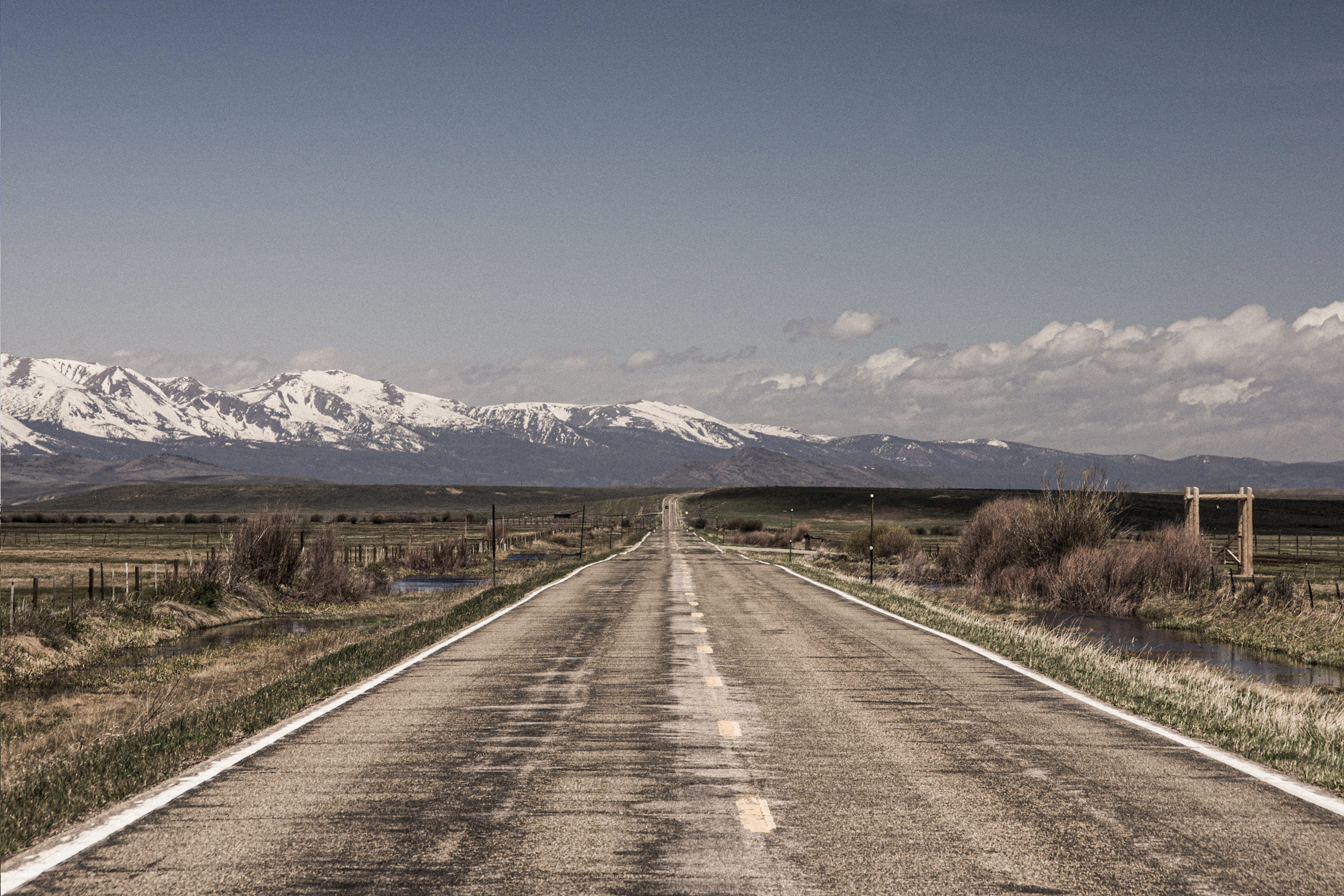 Open Road Background