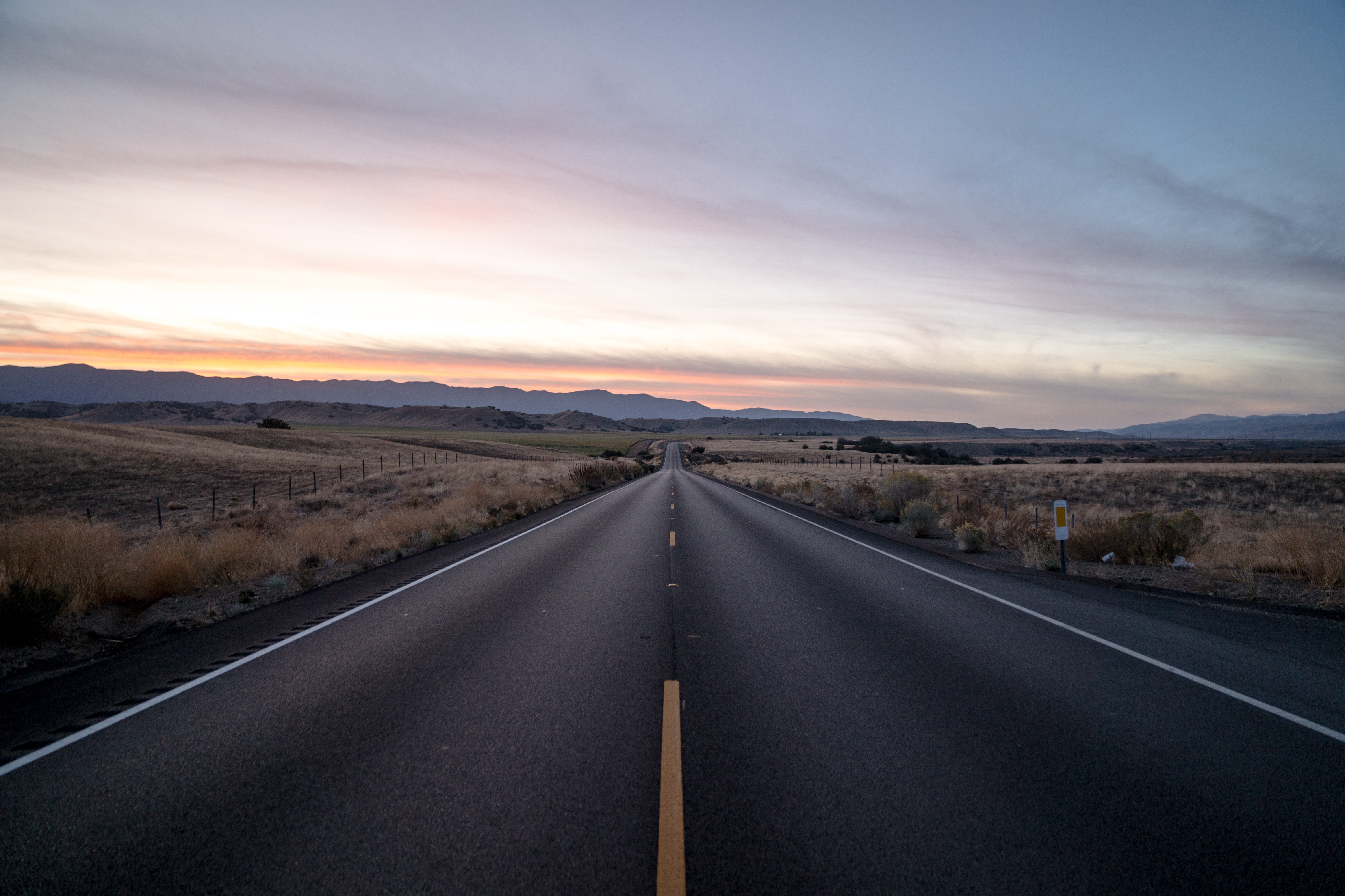 Open Road Background