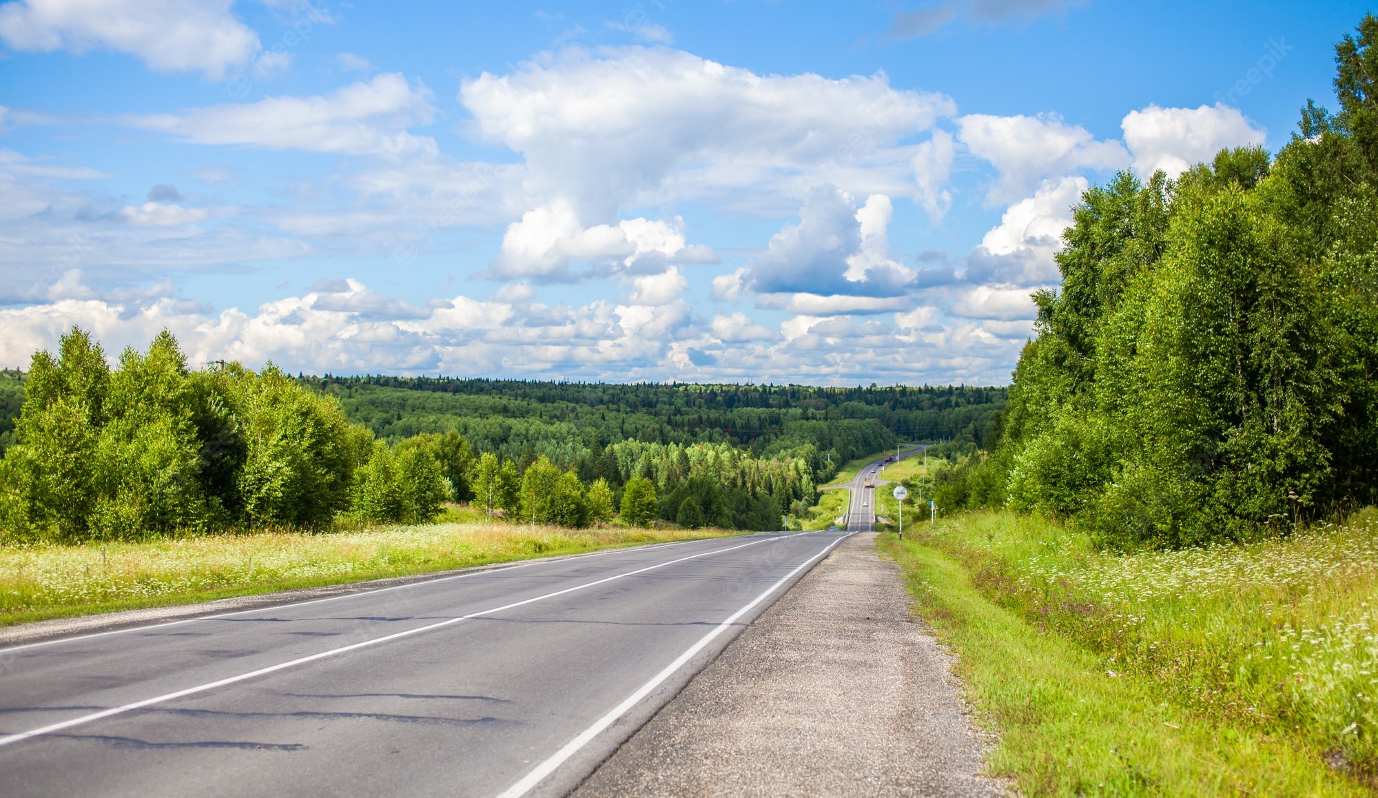 Open Road Background