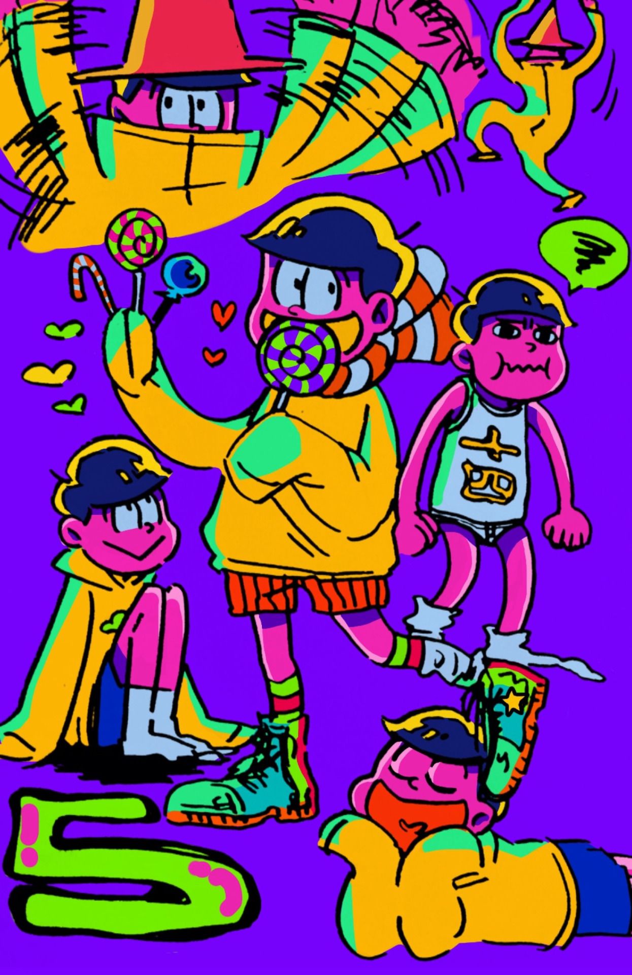 Osomatsu Background