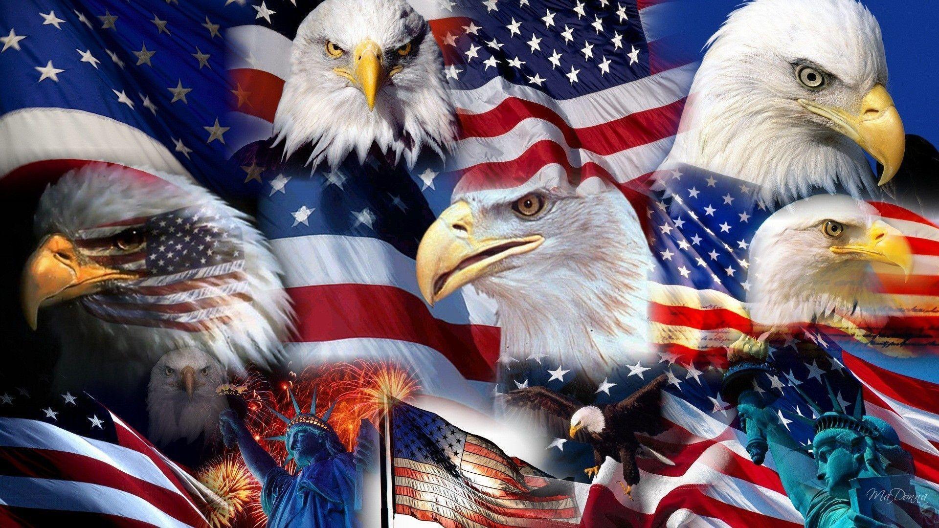 Patriotic Zoom Background