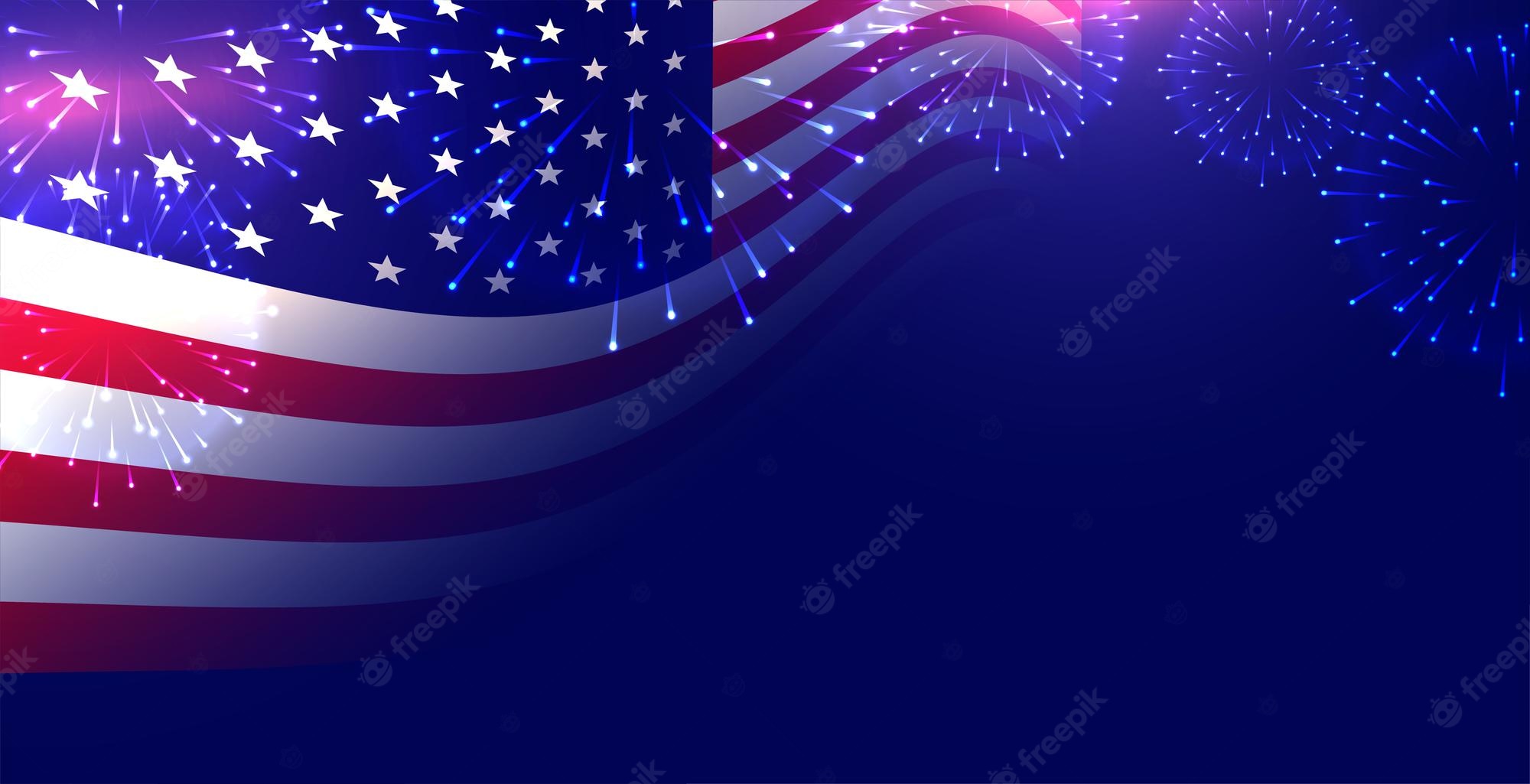 Patriotic Zoom Background