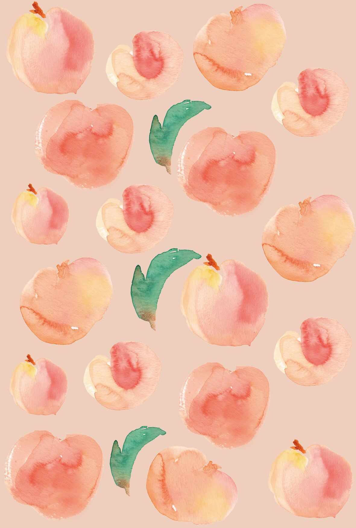 Peach Phone Background