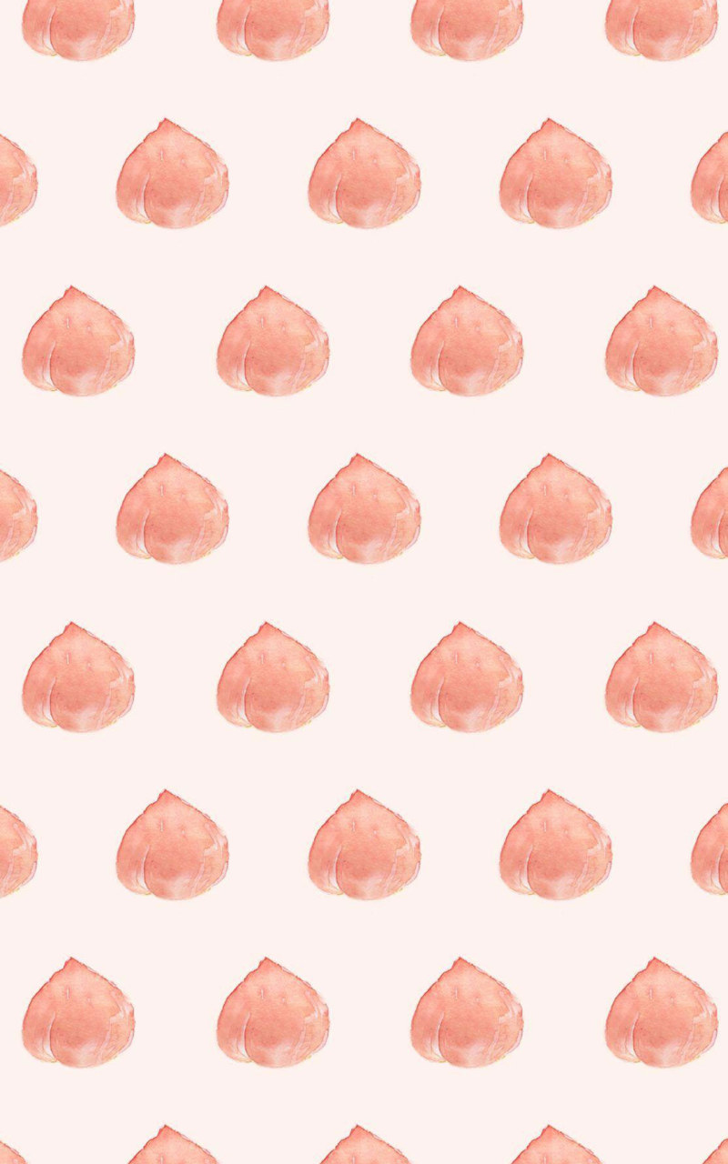 Peach Phone Background