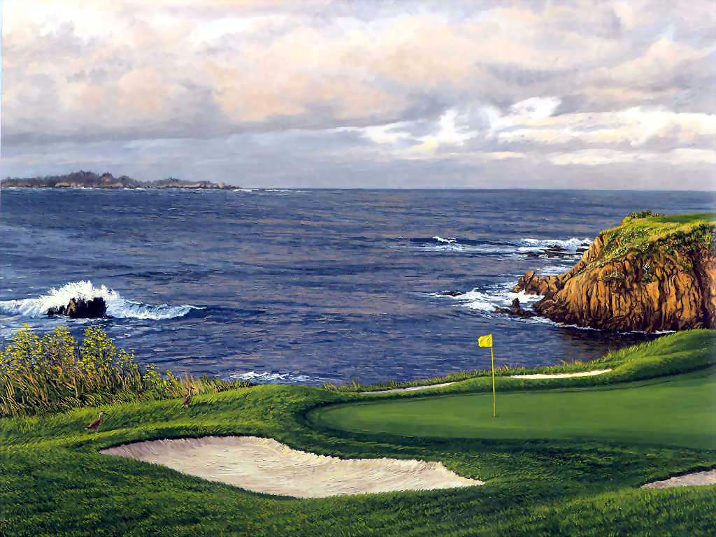 Pebble Beach Background