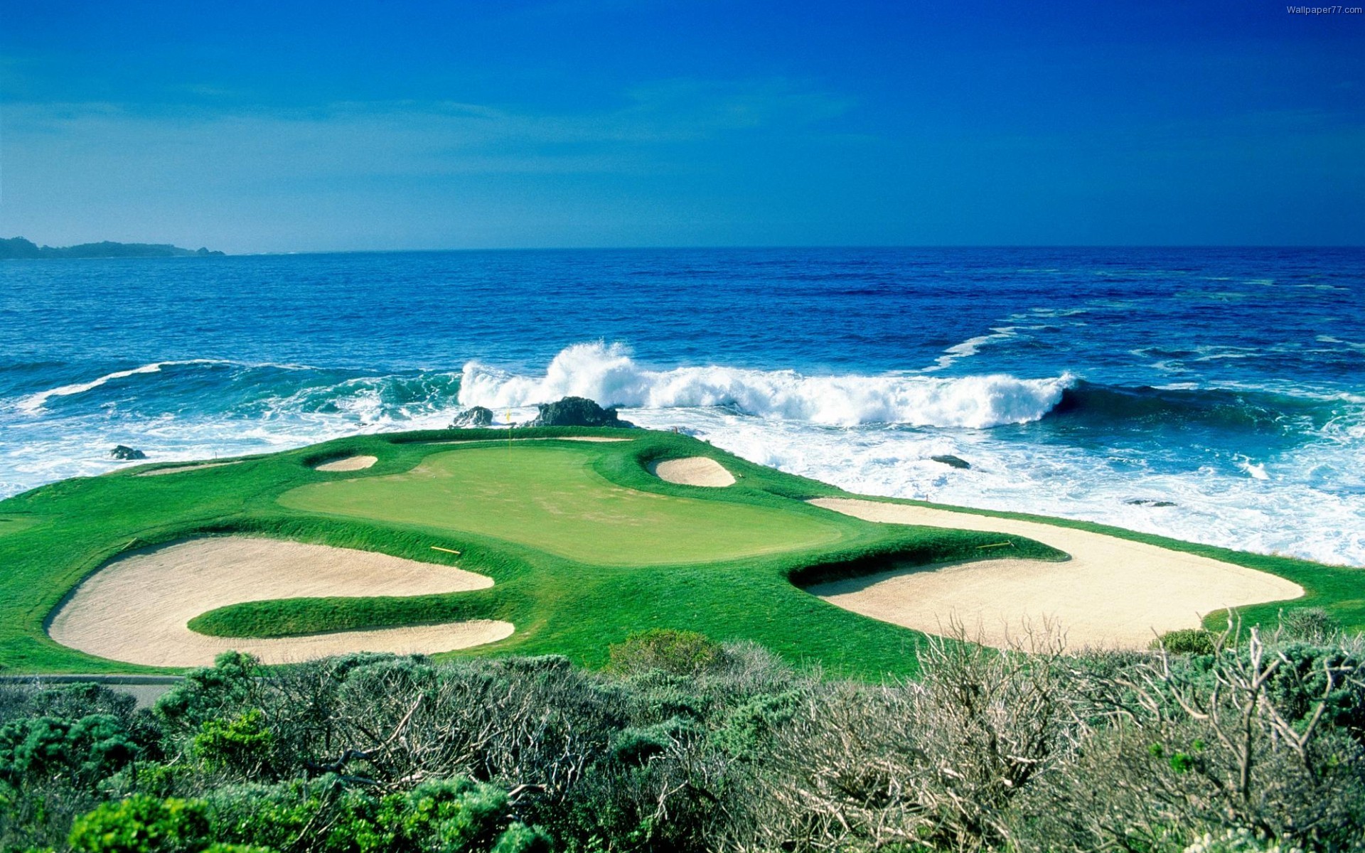 Pebble Beach Background