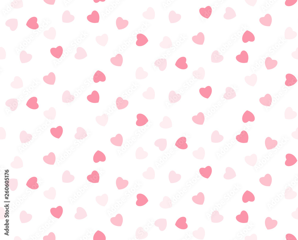 Pink Hearts Background