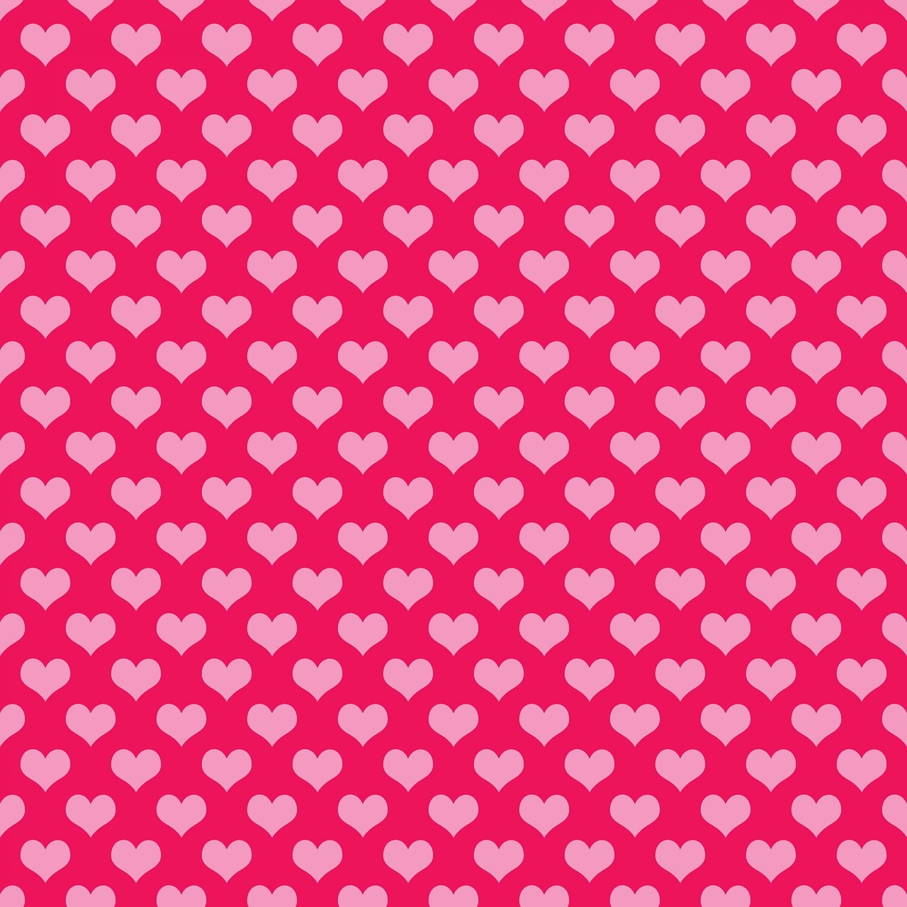 Pink Hearts Background