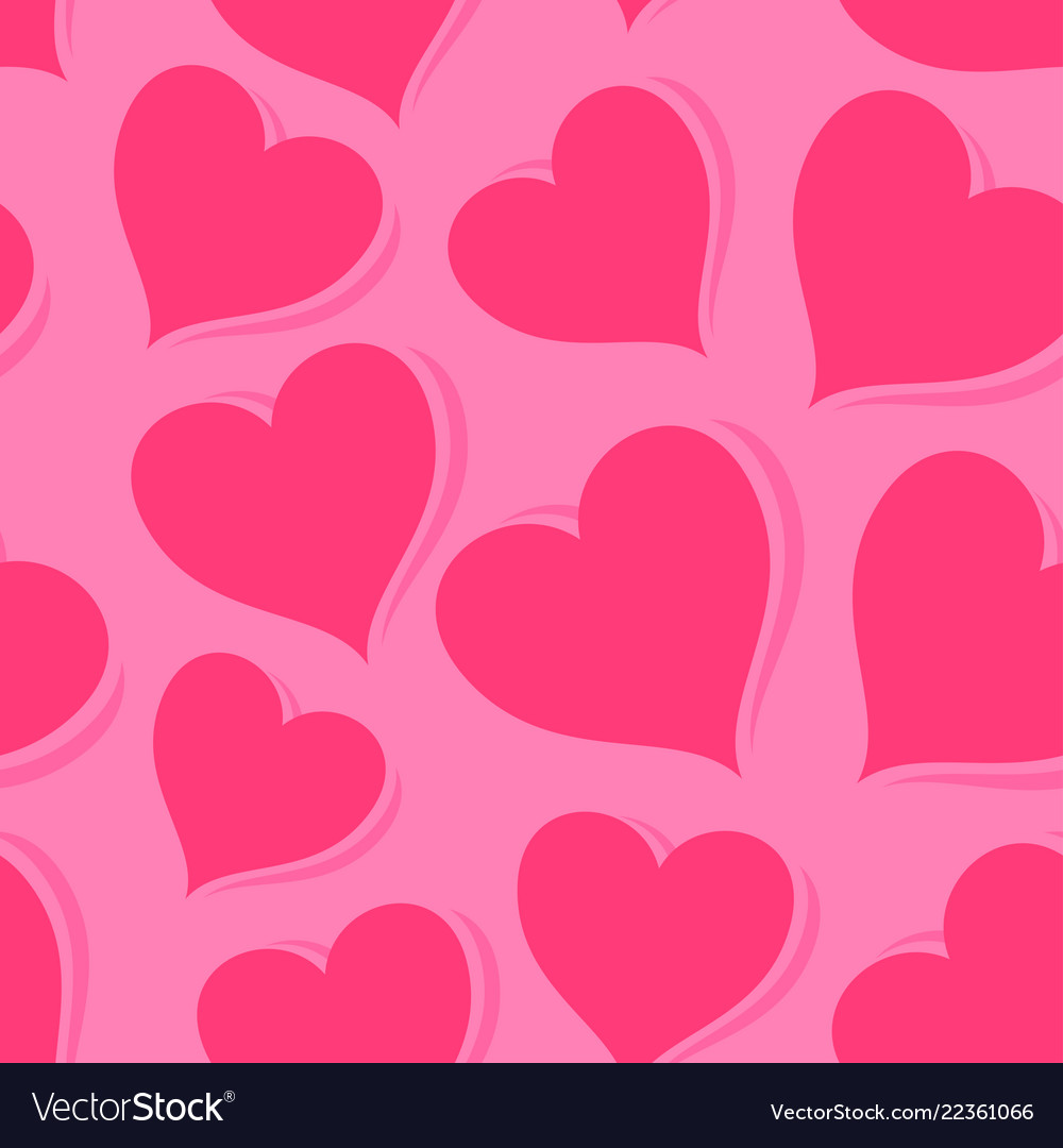 Pink Hearts Background