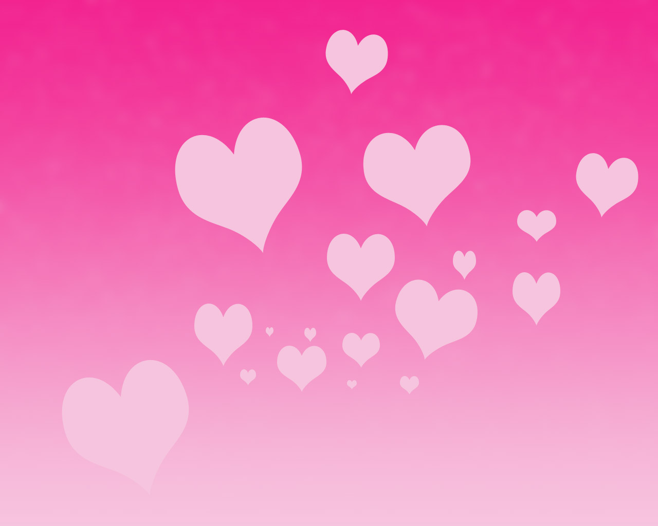 Pink Hearts Background