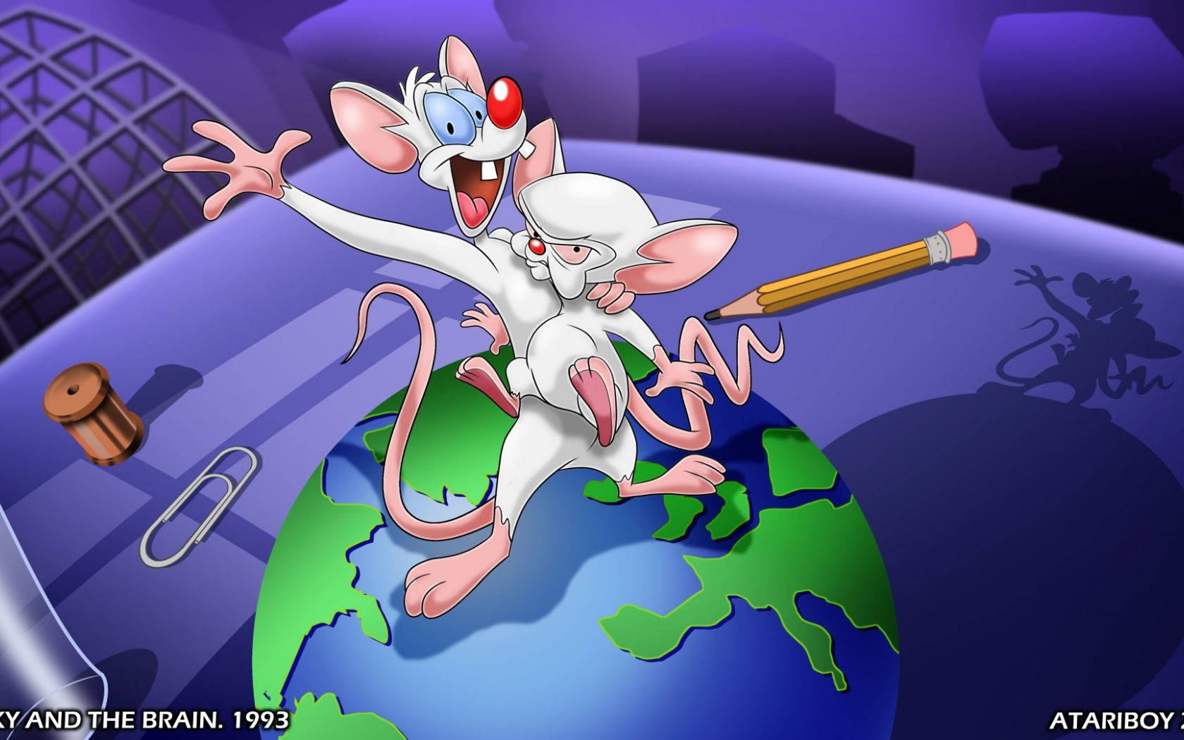 Pinky And The Brain Background