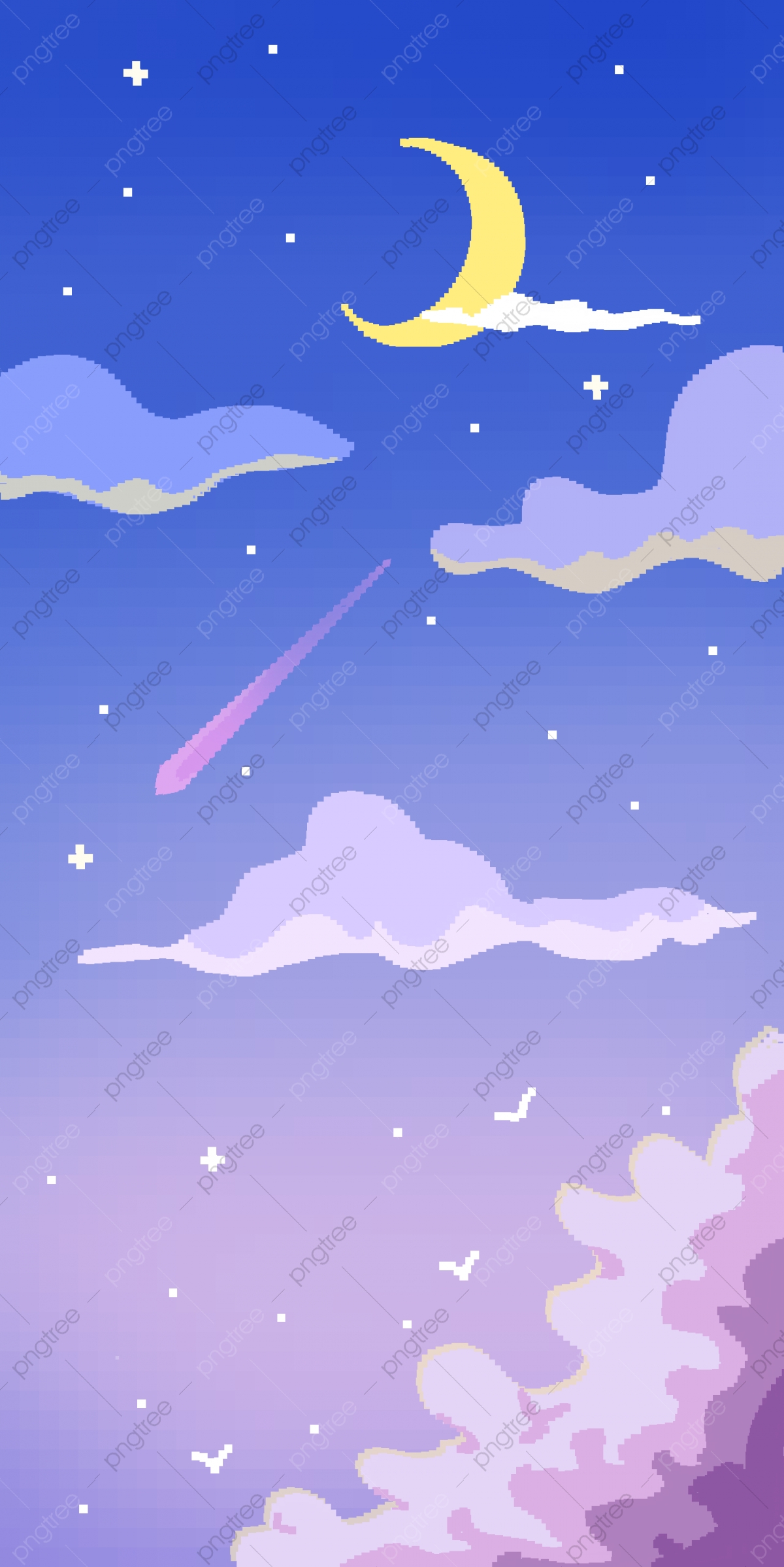 Pixel Sky Backgrounds