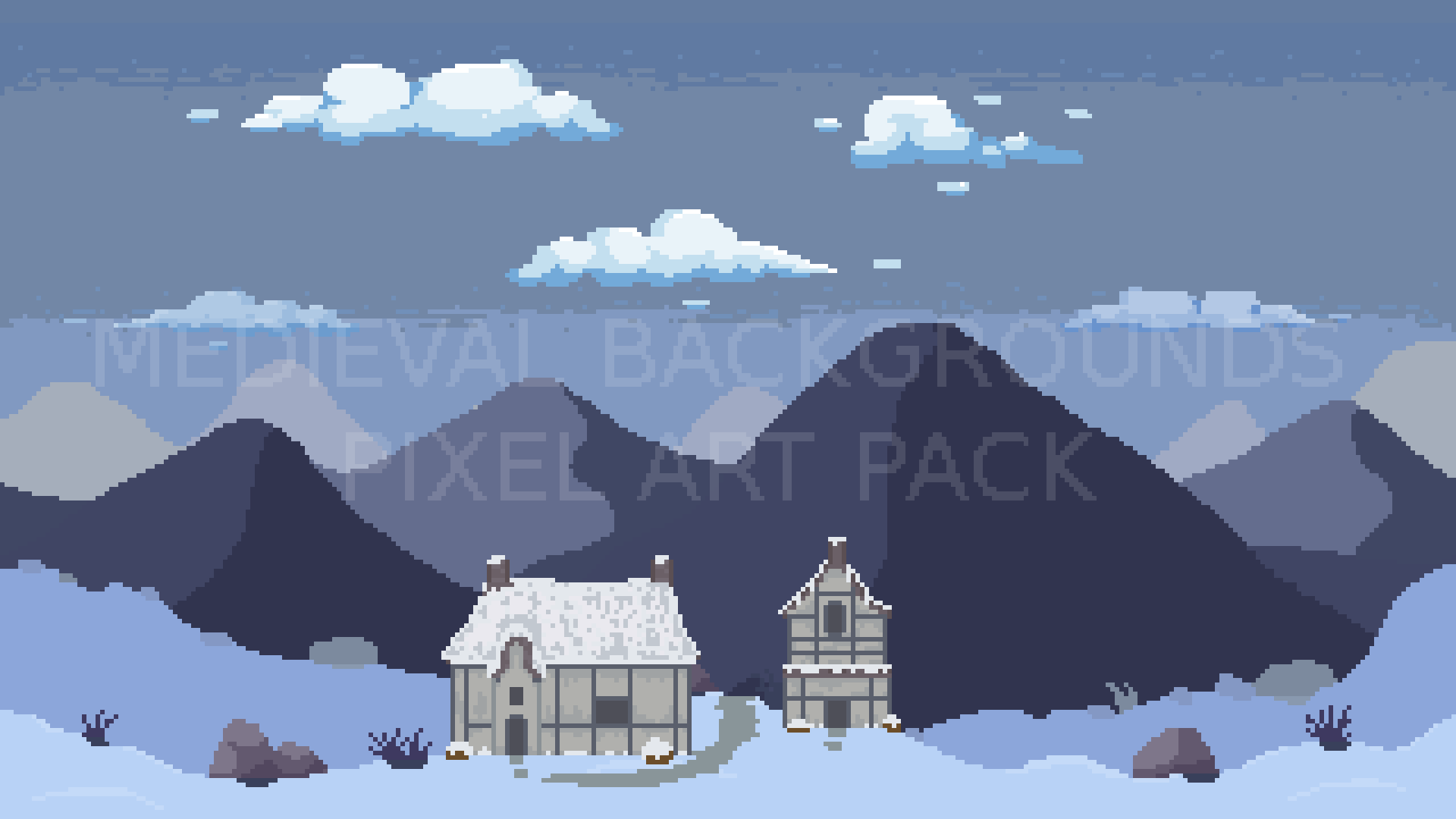 Pixel Sky Backgrounds