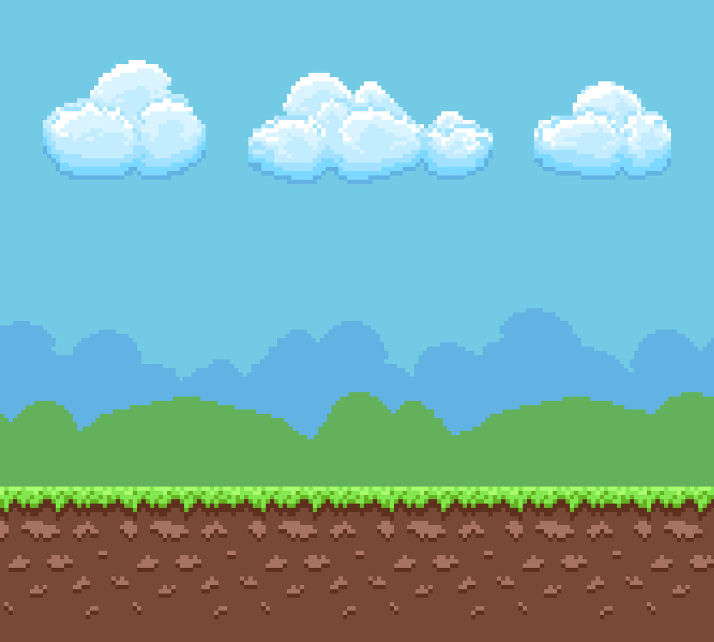 Pixel Sky Backgrounds