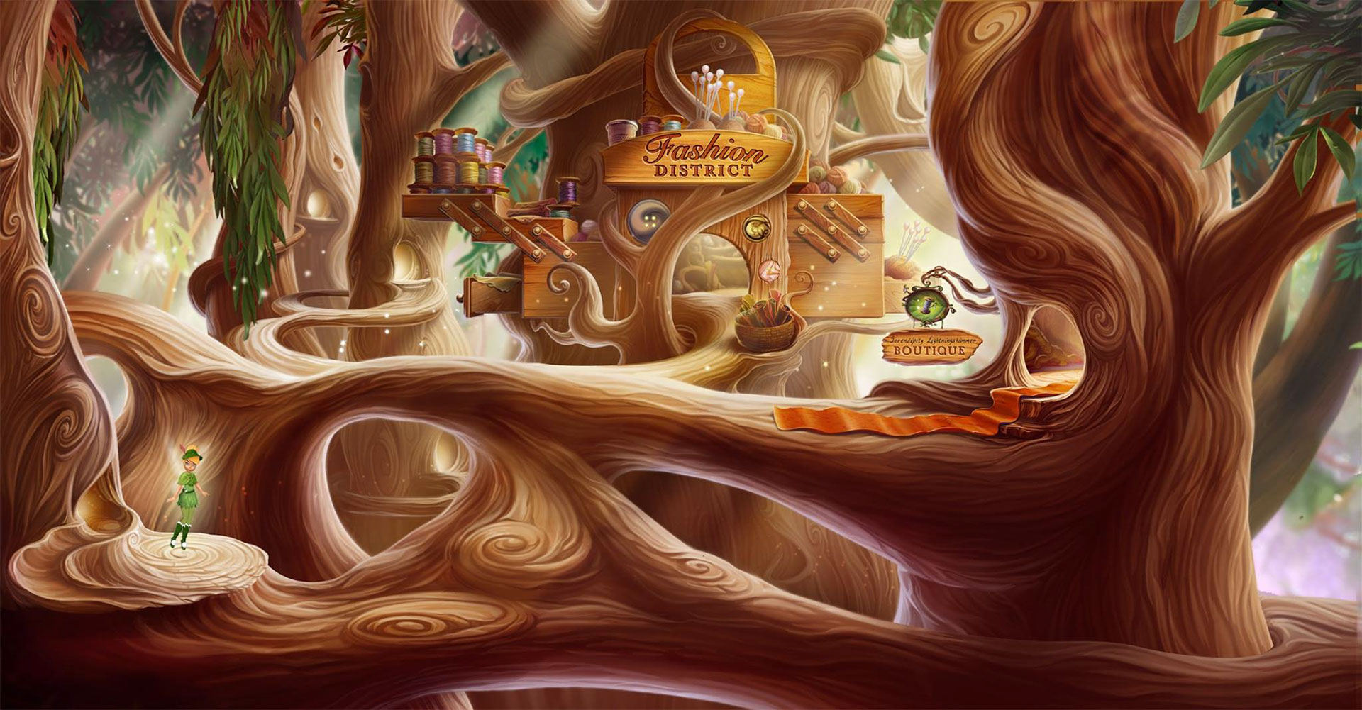 Pixie Hollow Backgrounds