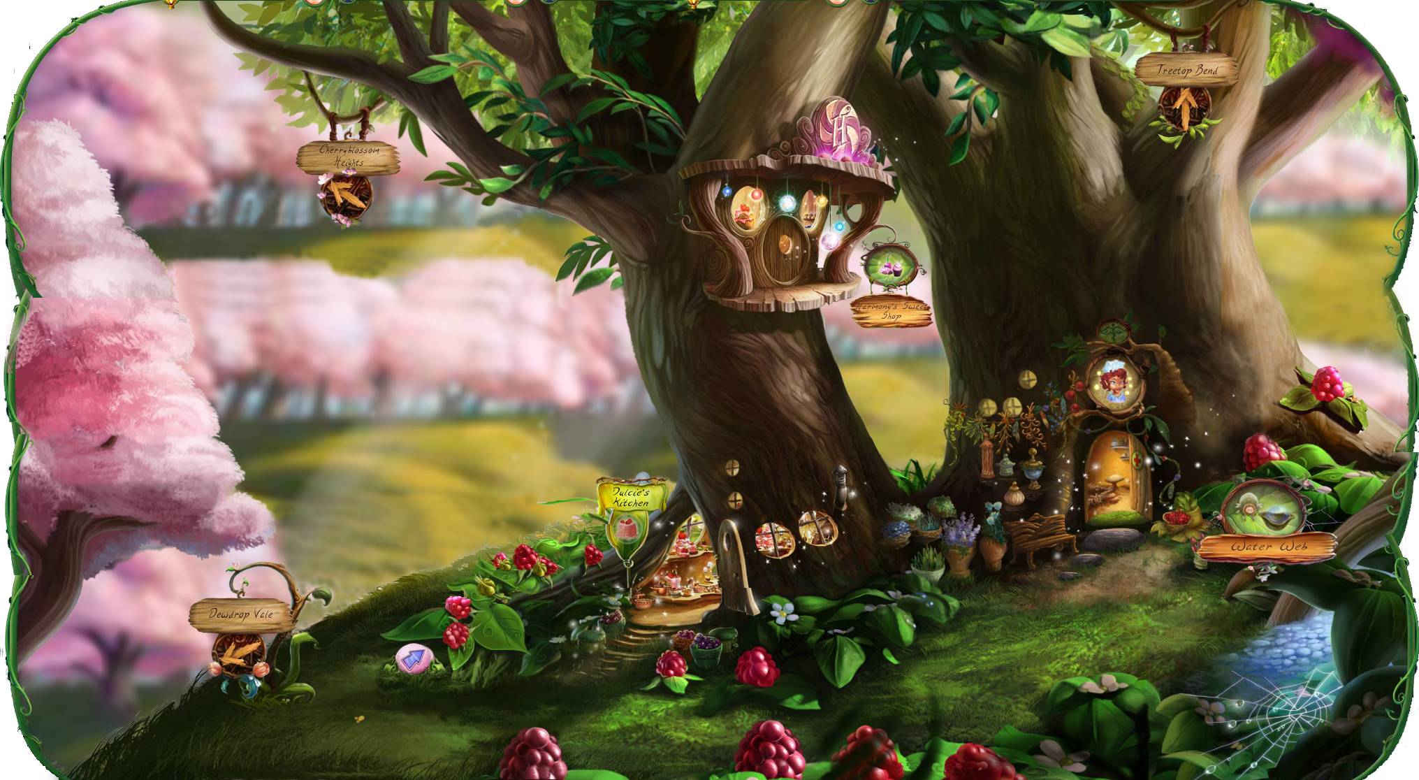 Pixie Hollow Backgrounds