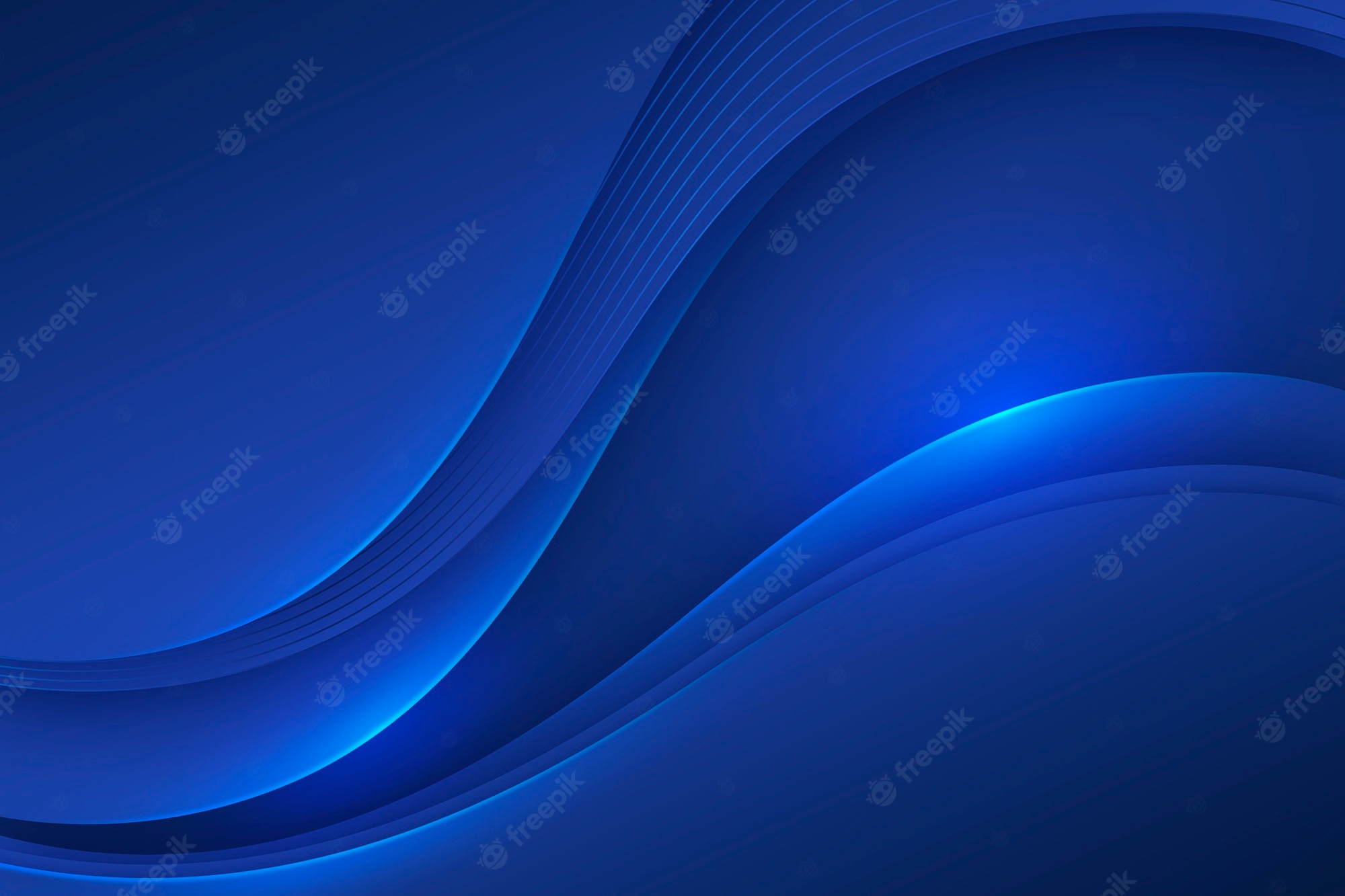 Plain Blue Background