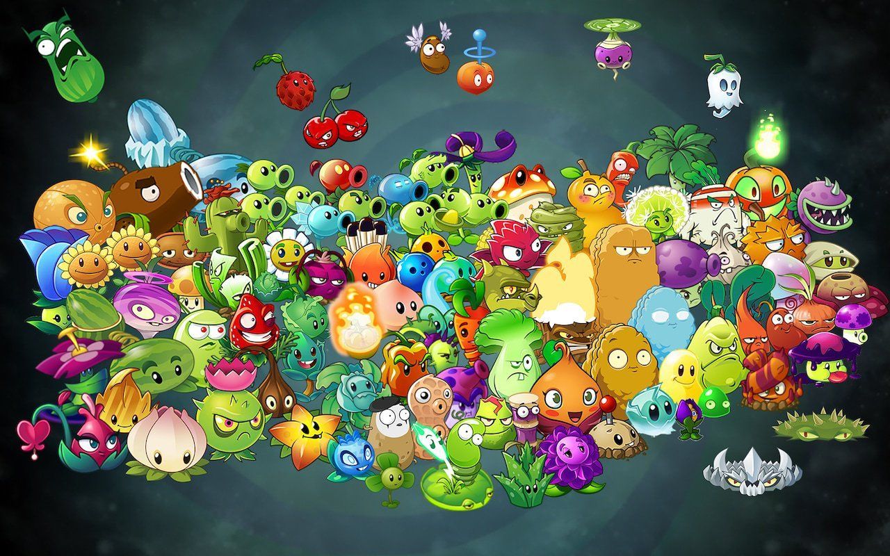 Plants Vs Zombies Background