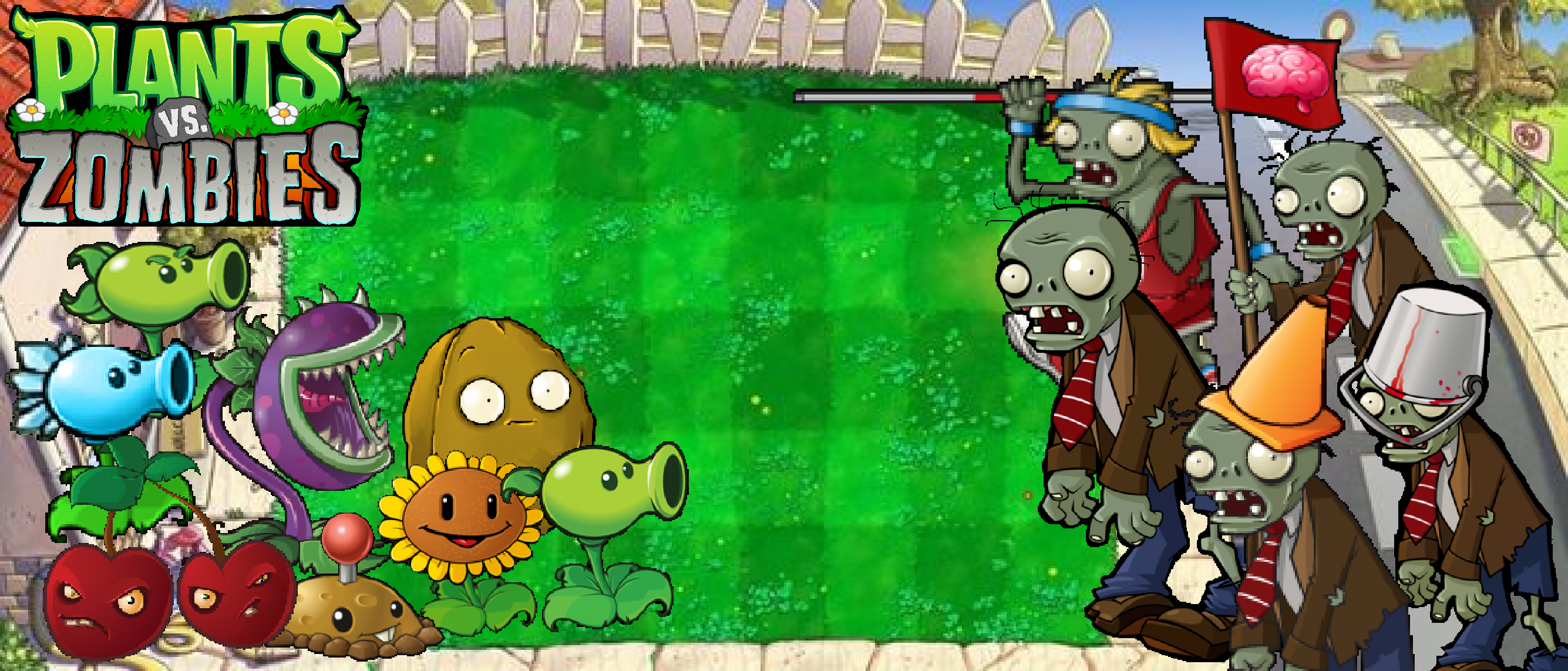 Plants Vs Zombies Background