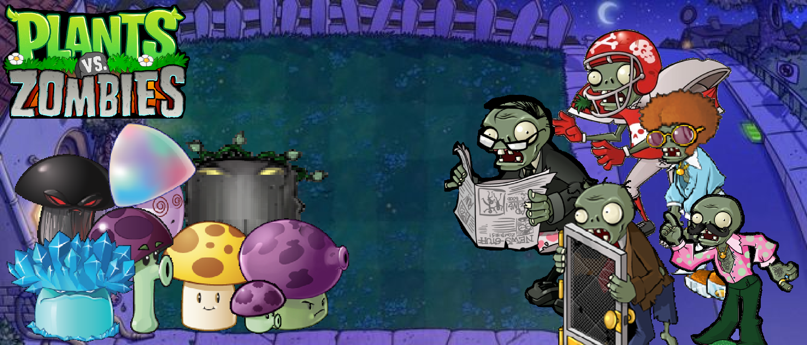 Plants Vs Zombies Background