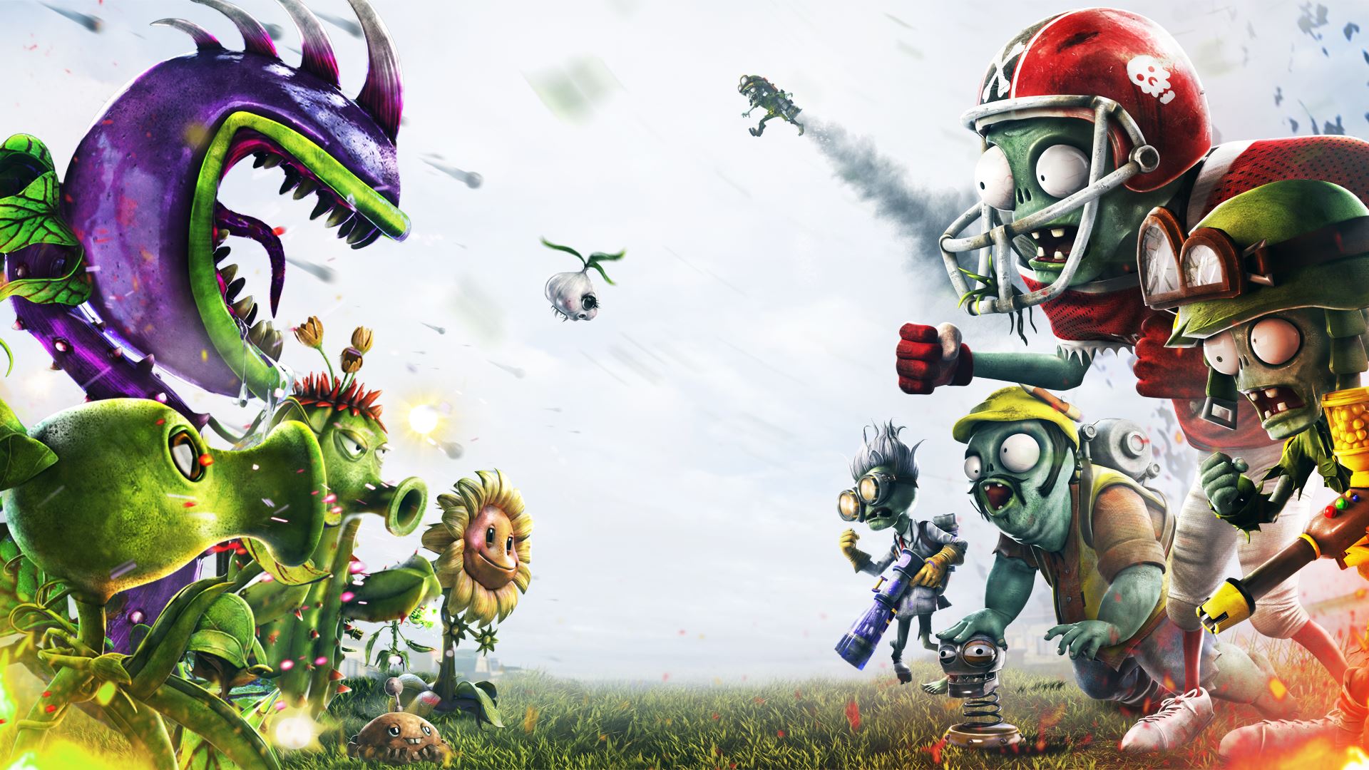 Plants Vs Zombies Background