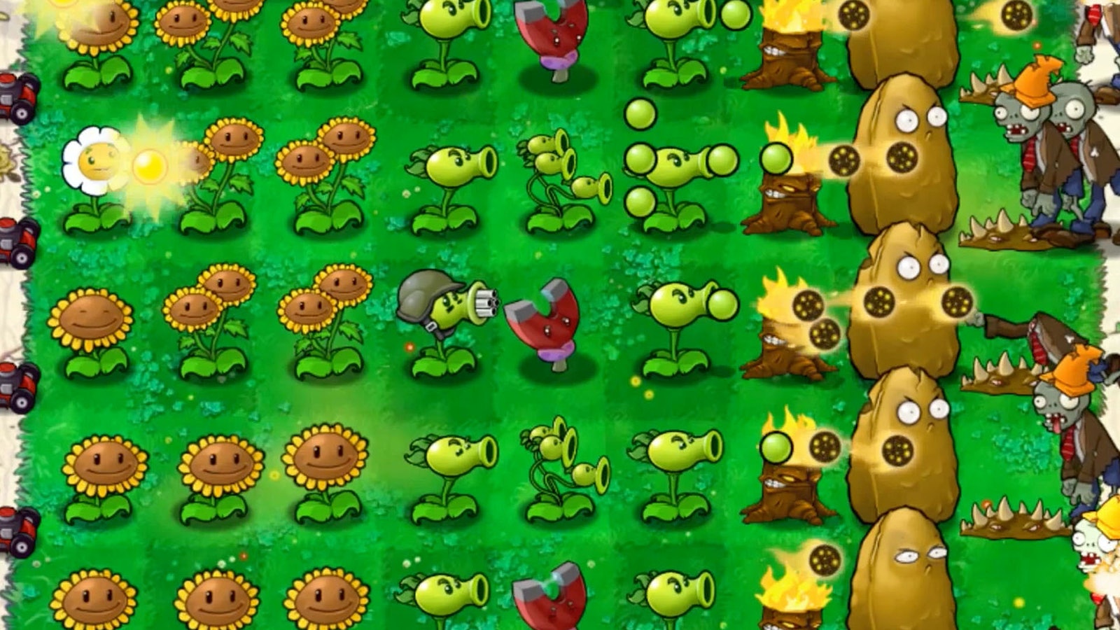 Plants Vs Zombies Background