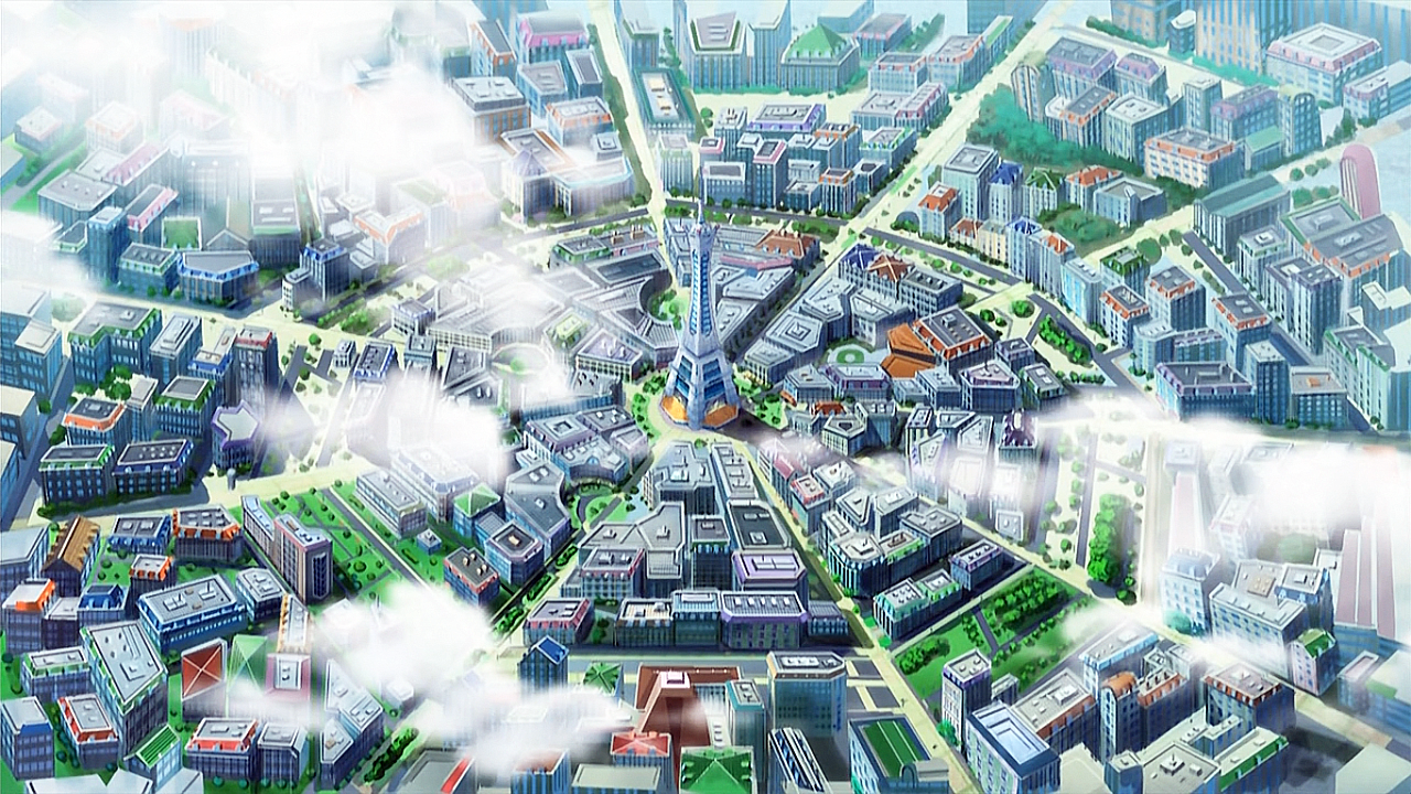 Pokemon City Background