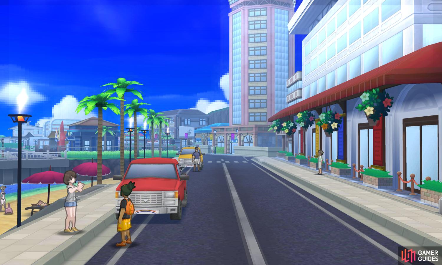 Pokemon City Background