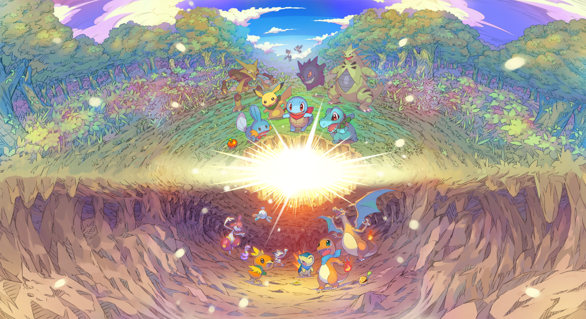 Pokemon Mystery Dungeon Background