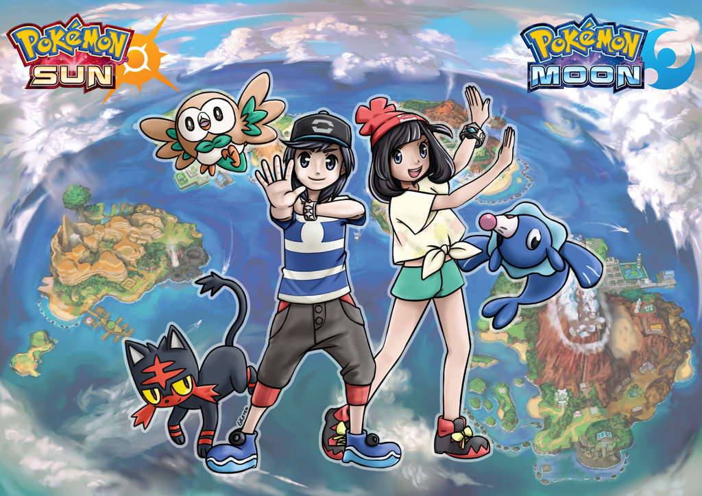 Pokemon Sun And Moon Desktop Background