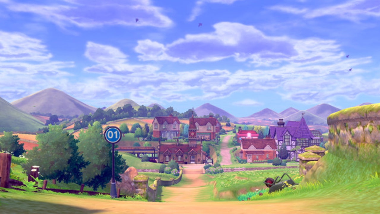 Pokemon Sword Background