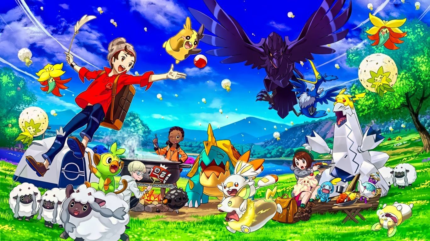 Pokemon Sword Background