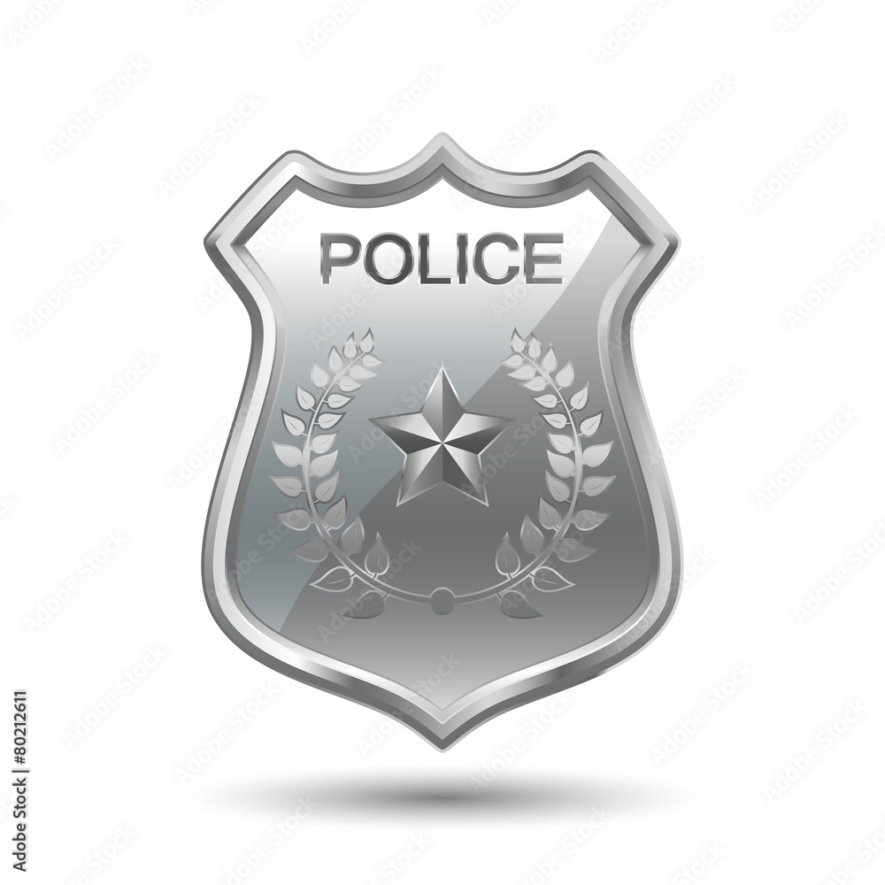 Police Badge Background