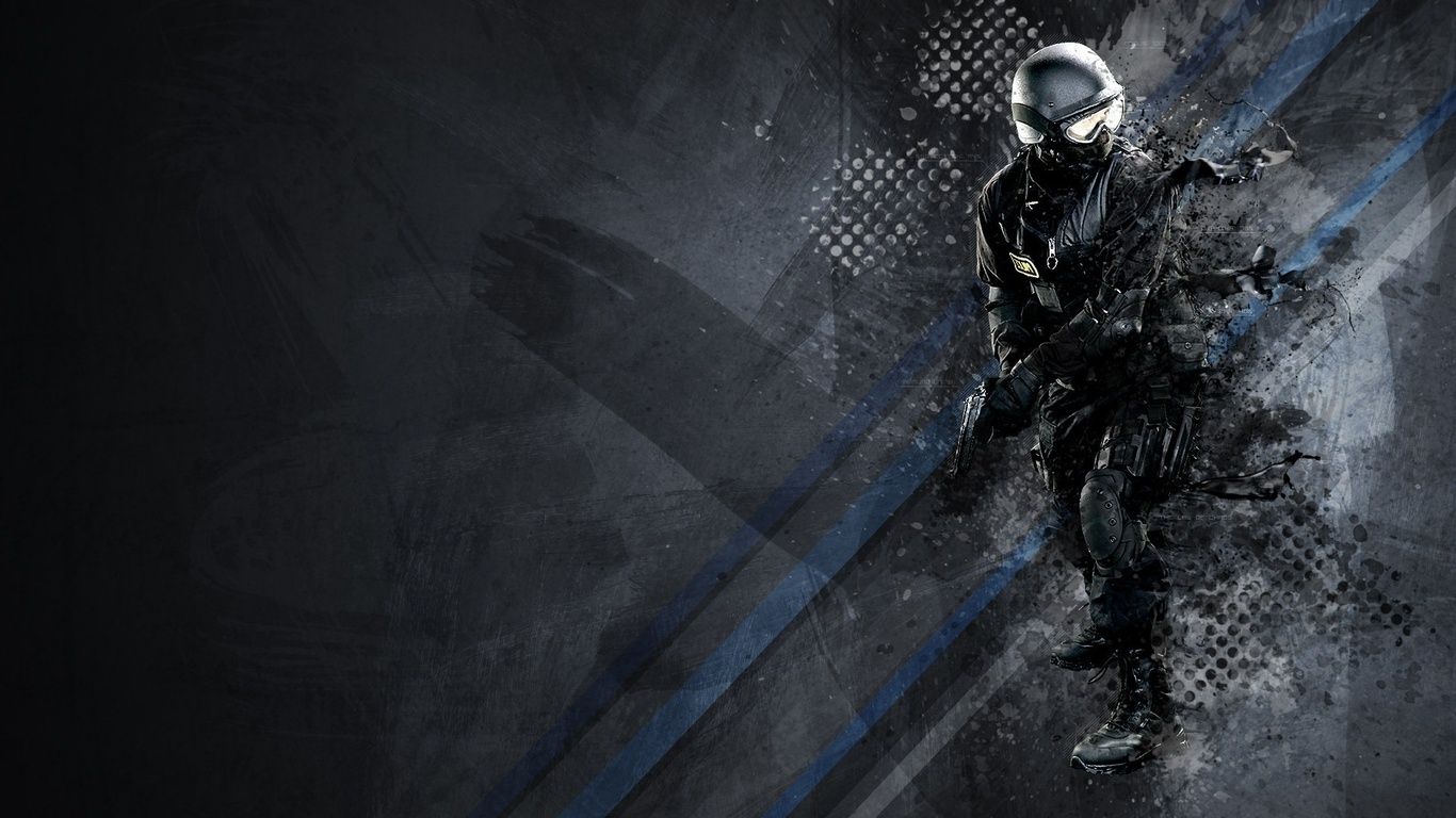 Police Computer Background