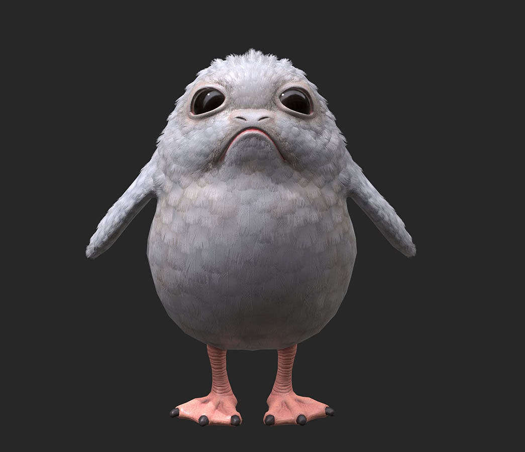 Porg Background