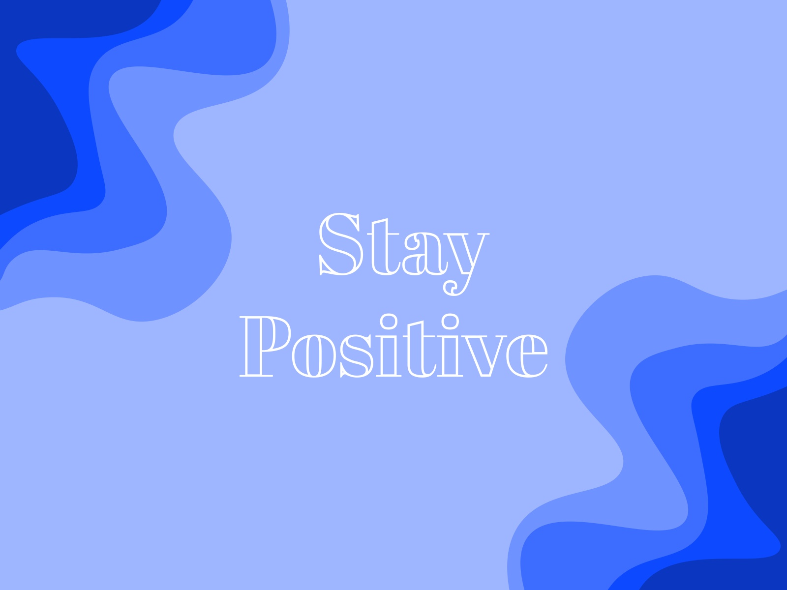 Positivity Background