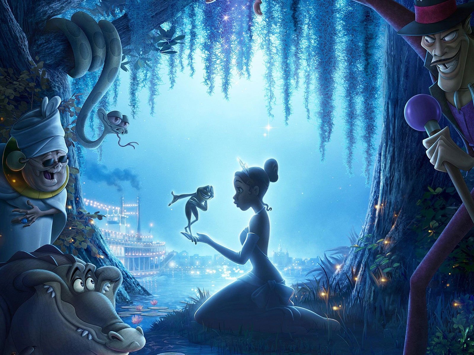 Princess And The Frog Background