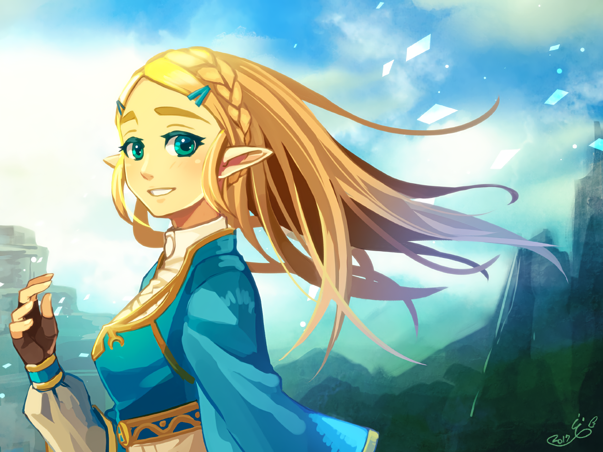 Princess Zelda Background