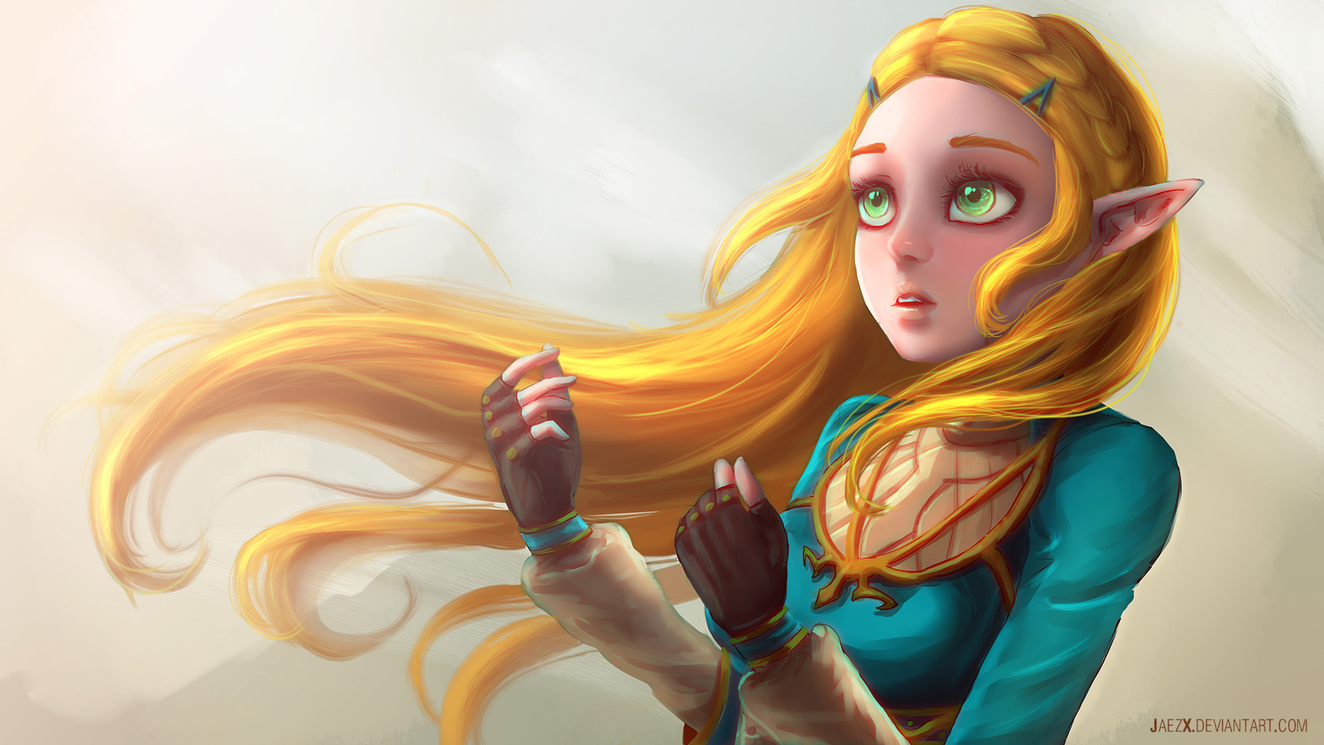 Princess Zelda Background