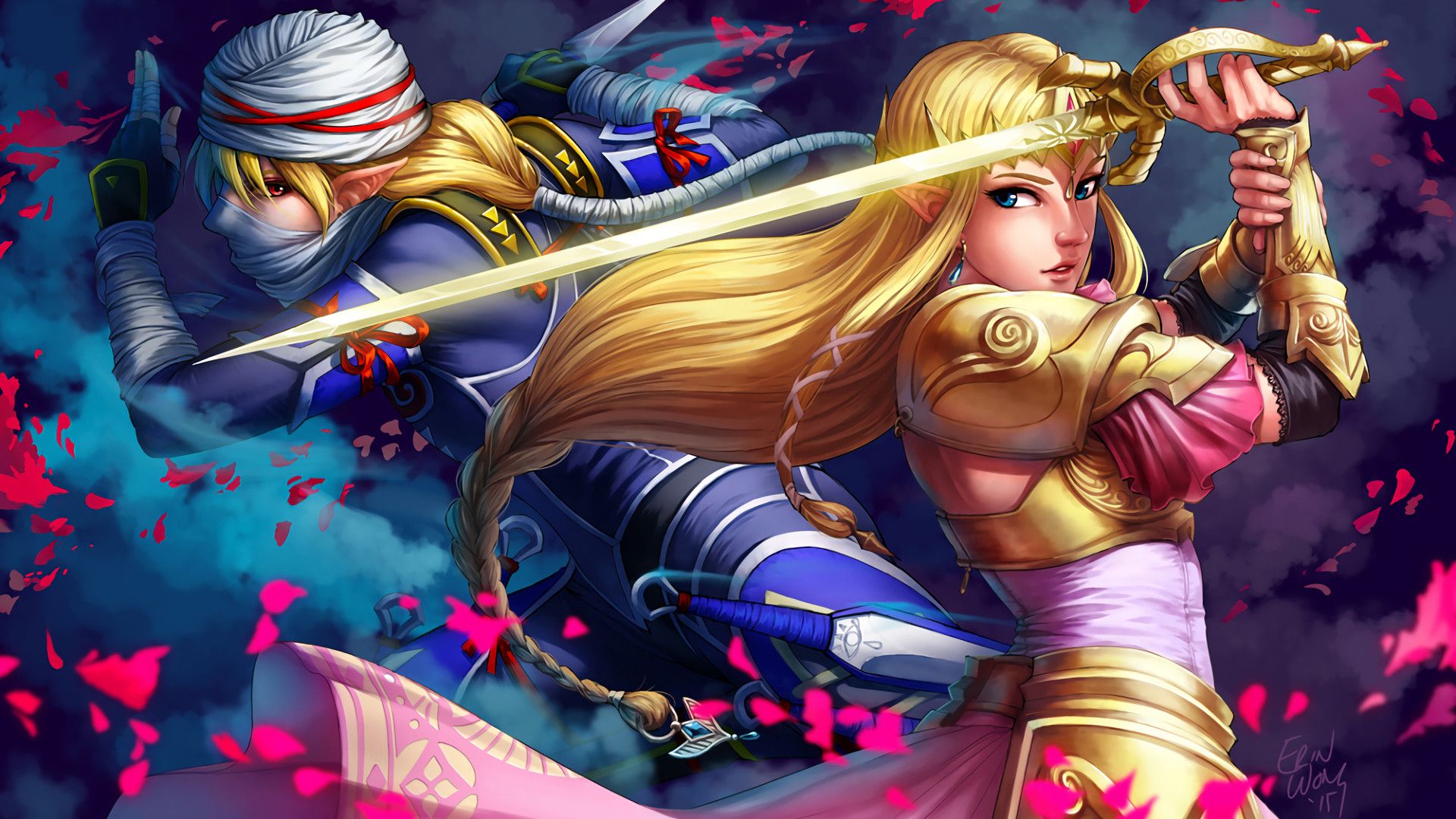 Princess Zelda Background