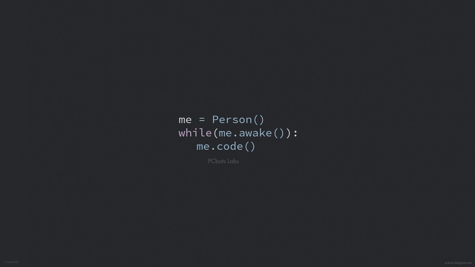 Programmer Background