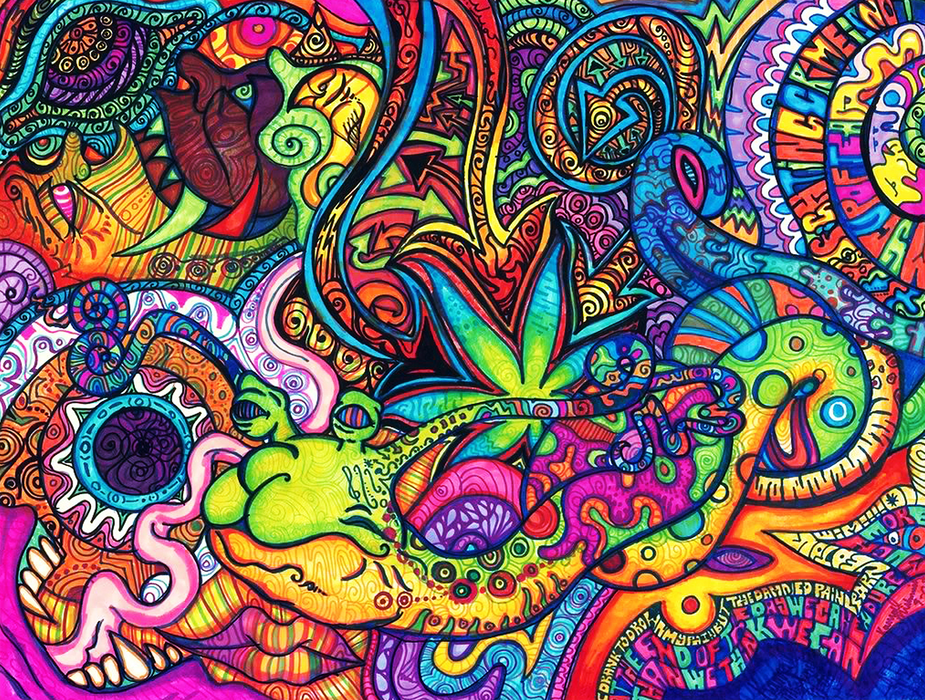 Psychedelic Computer Backgrounds