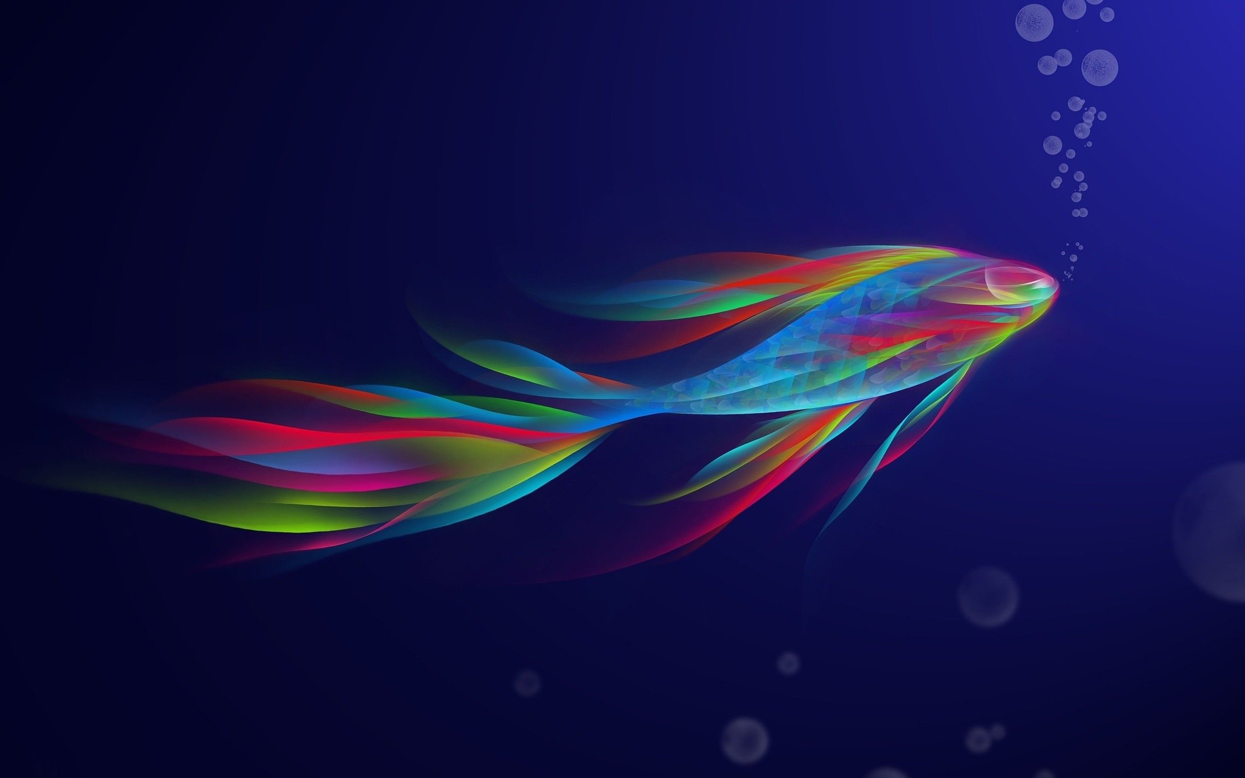 Rainbow Fish Background