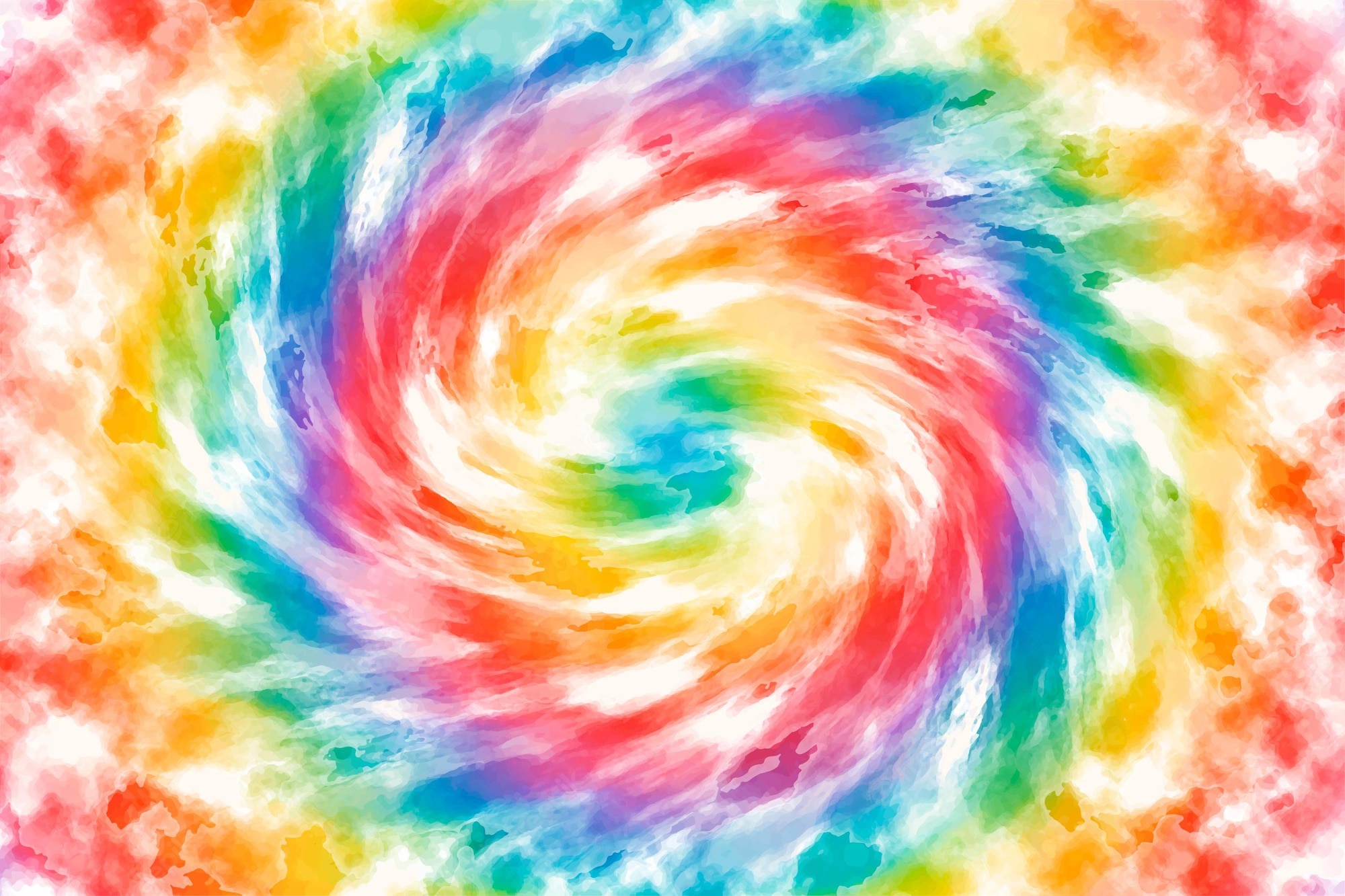 Rainbow Tie Dye Background